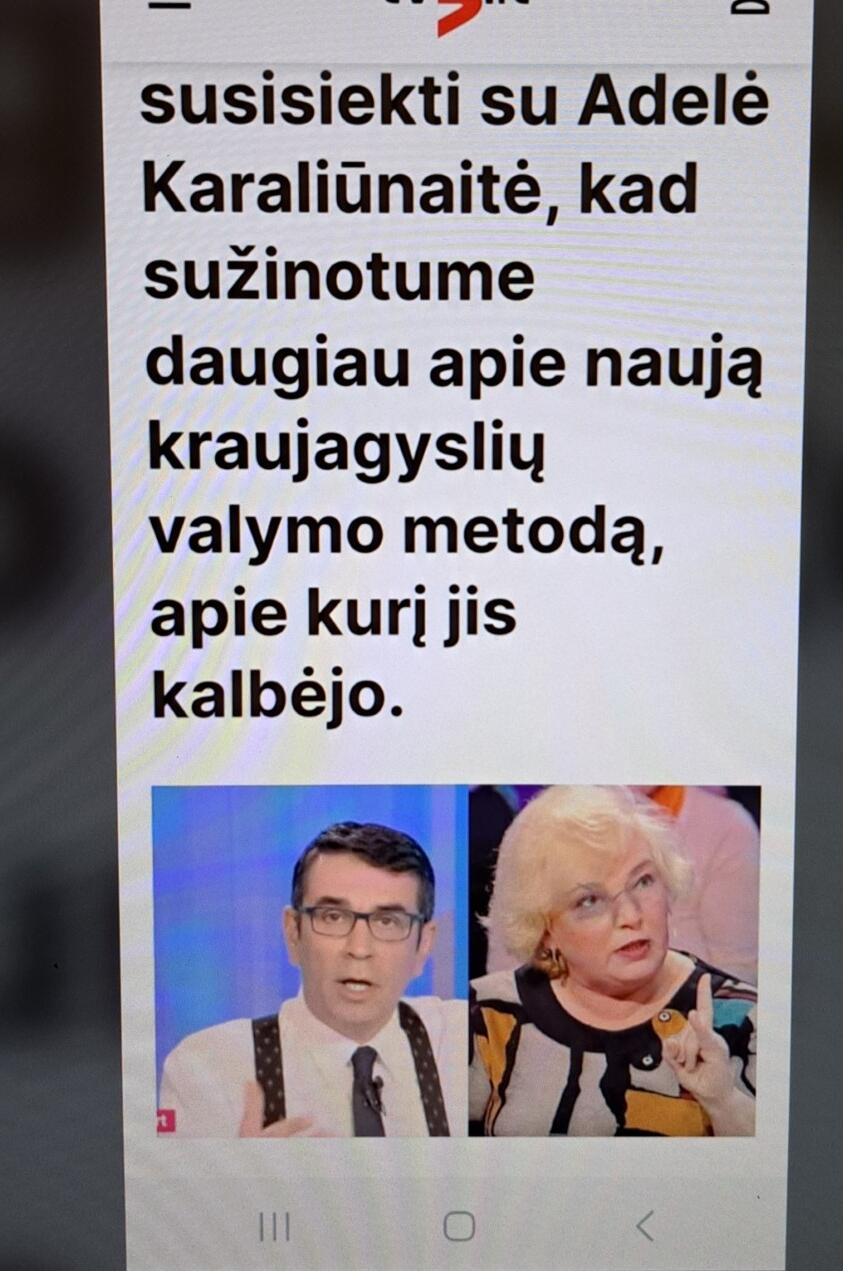 Surinko: A. Karaliūnaitė sulaukia laiškų iš žmonių su padirbtomis nuotraukomis, kur esą ji reklamuoja naujuosius preparatus.
