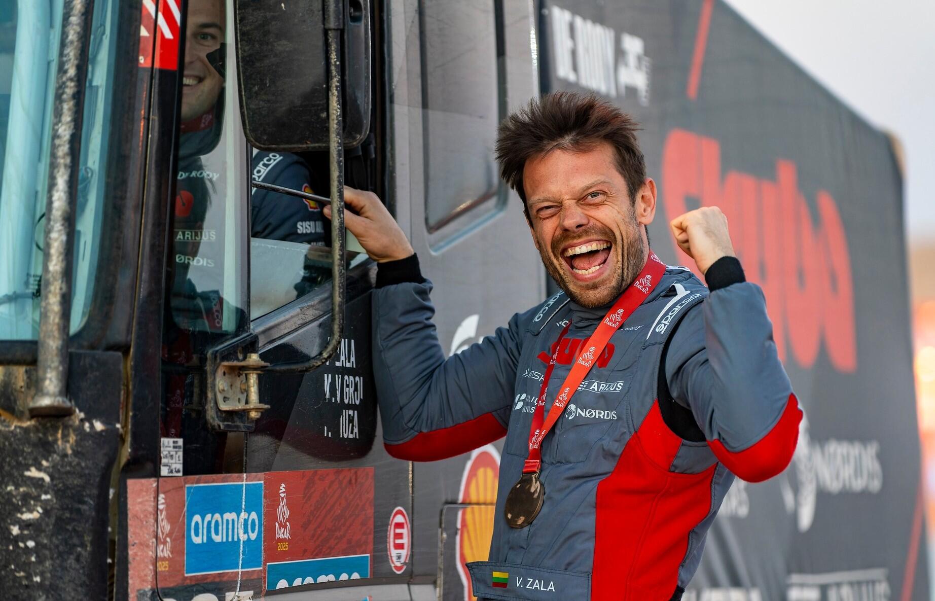 Užmojai: V. Žala sieks prizinės vietos.