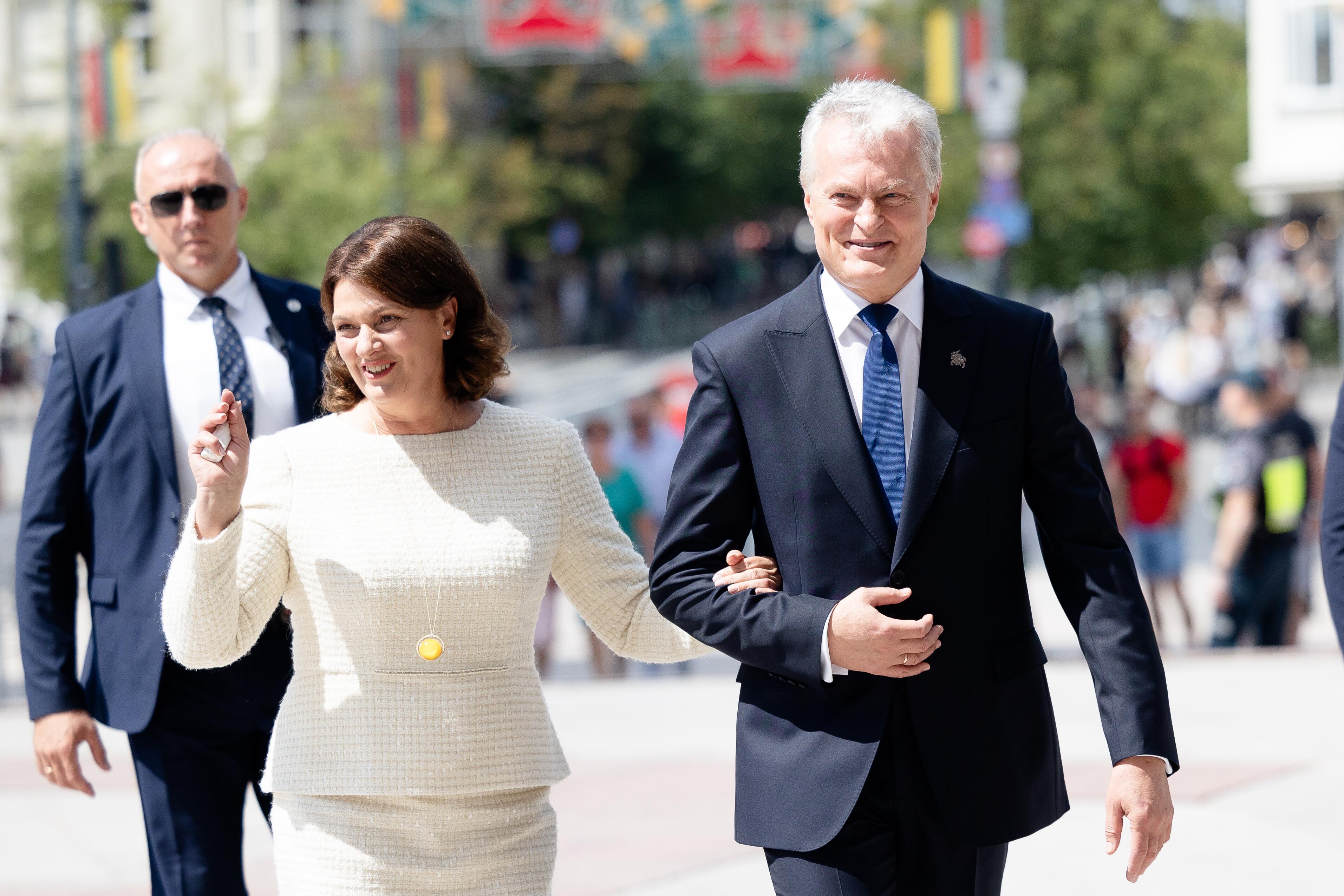 Gitanas Nausėda ir Diana Nausėdienė