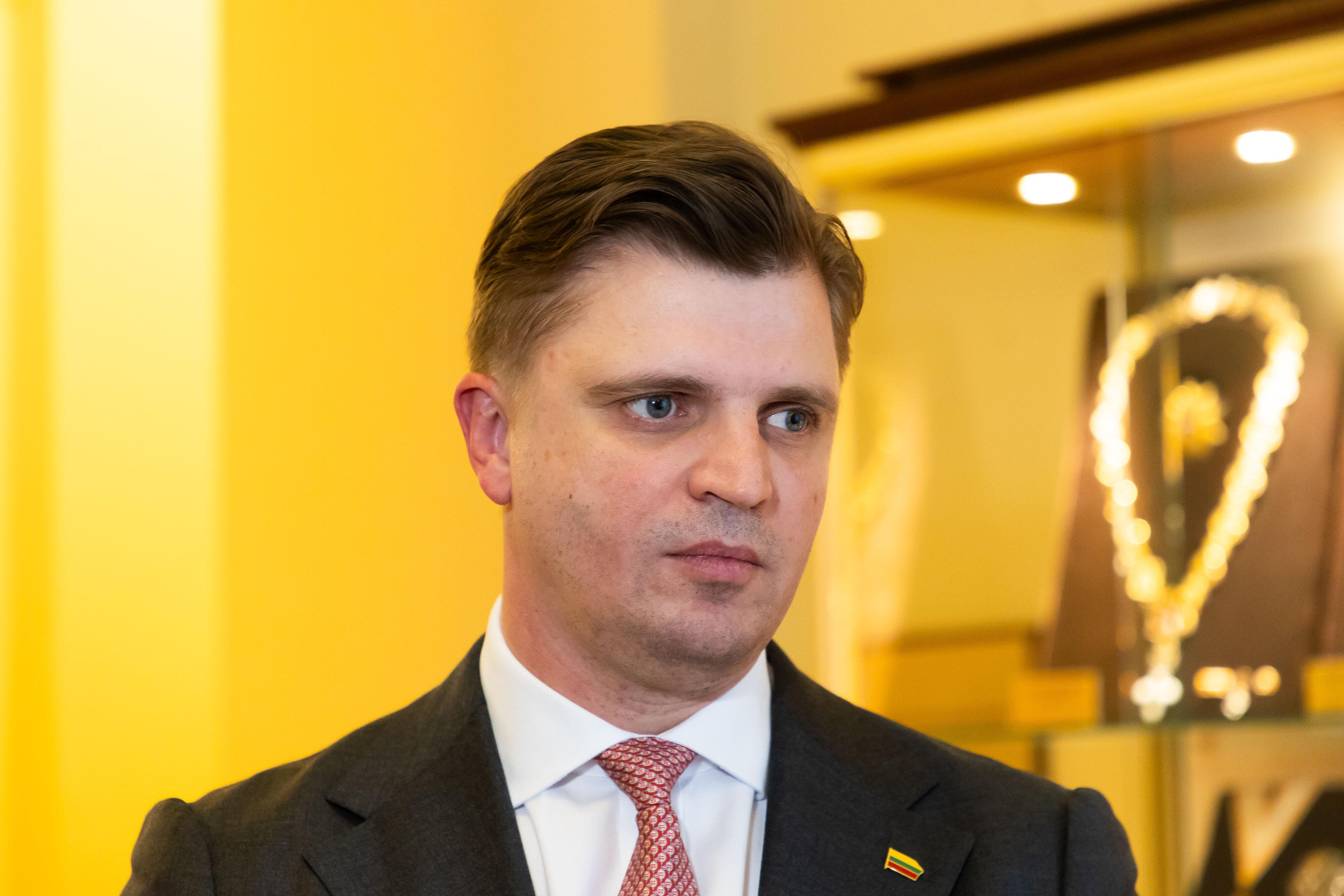 Seimo užsienio reikalų komiteto narys Giedrimas Jeglinskas.