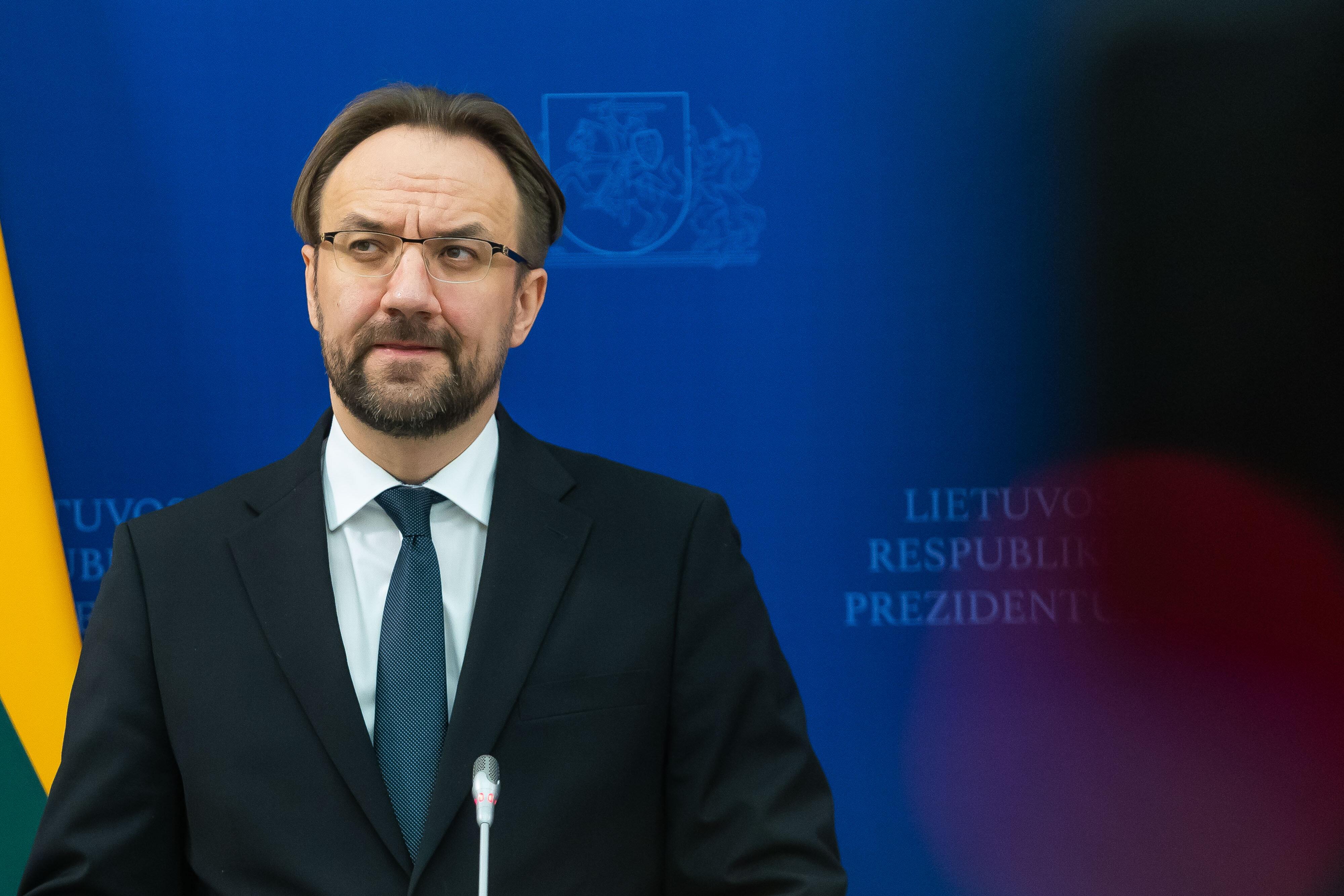 Lietuvos banko valdybos pirmininkas Gediminas Šimkus.