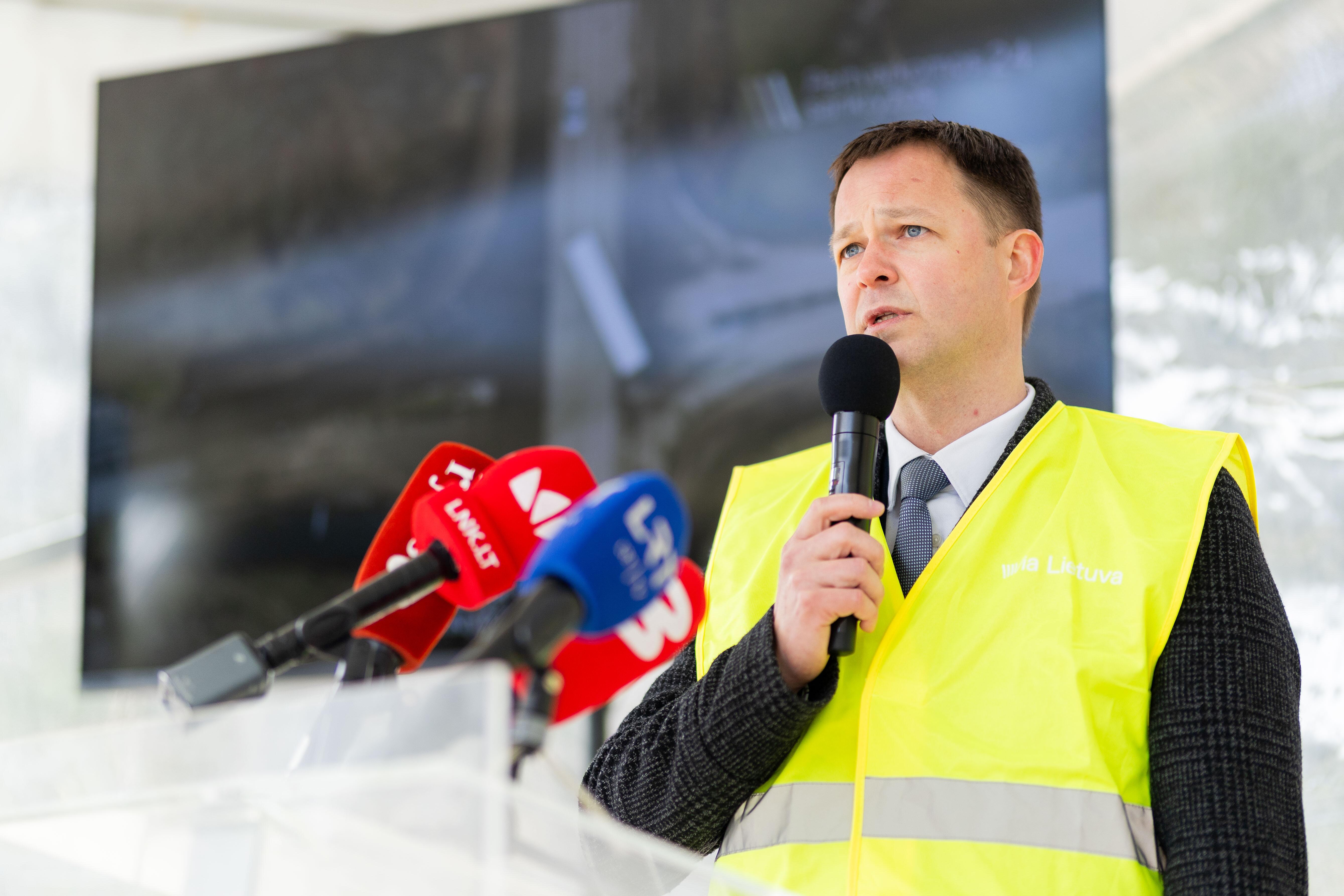 „Via Lietuva“ generalinis direktorius Martynas Gedaminskas.