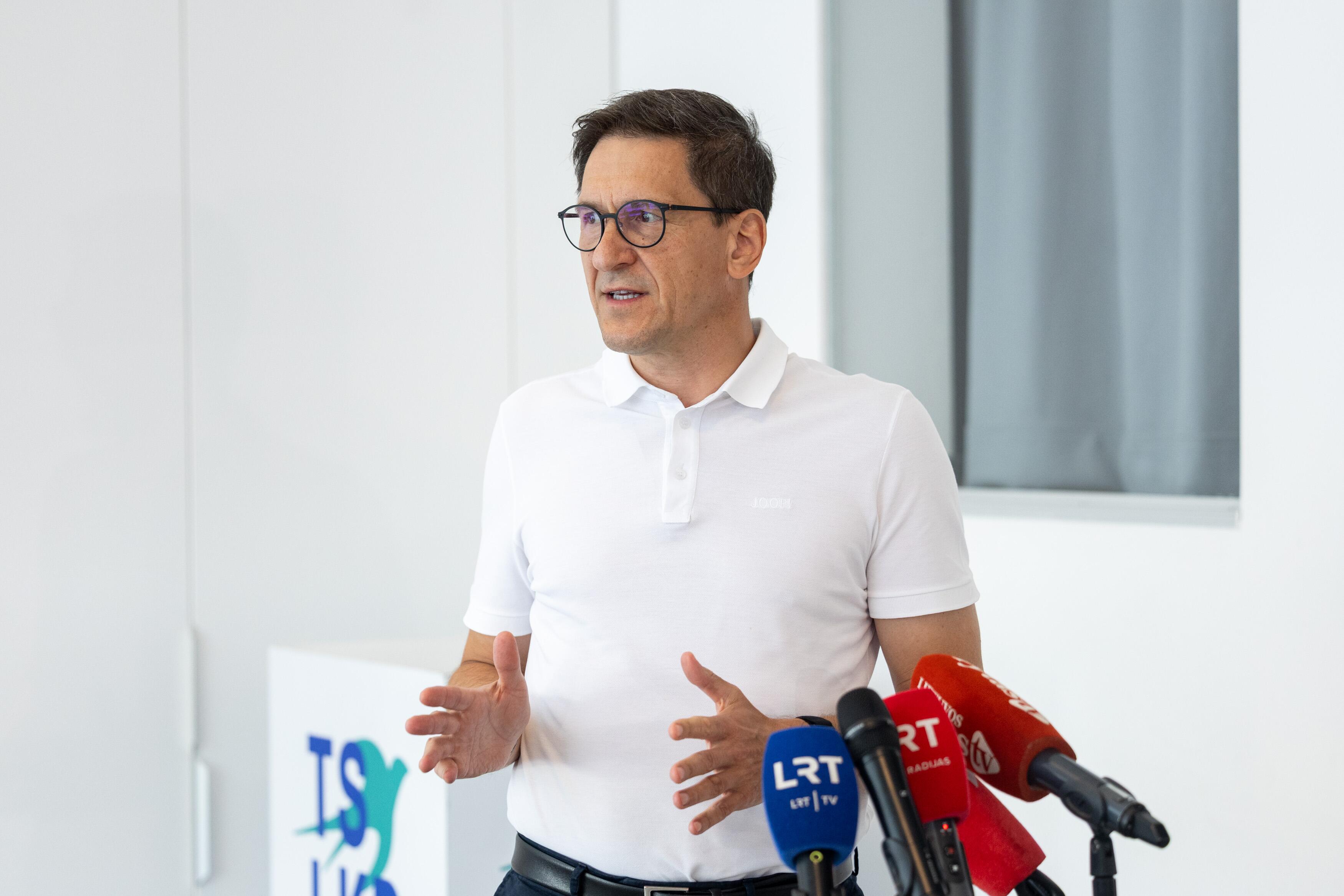 Buvęs energetikos ministras Dainius Kreivys.