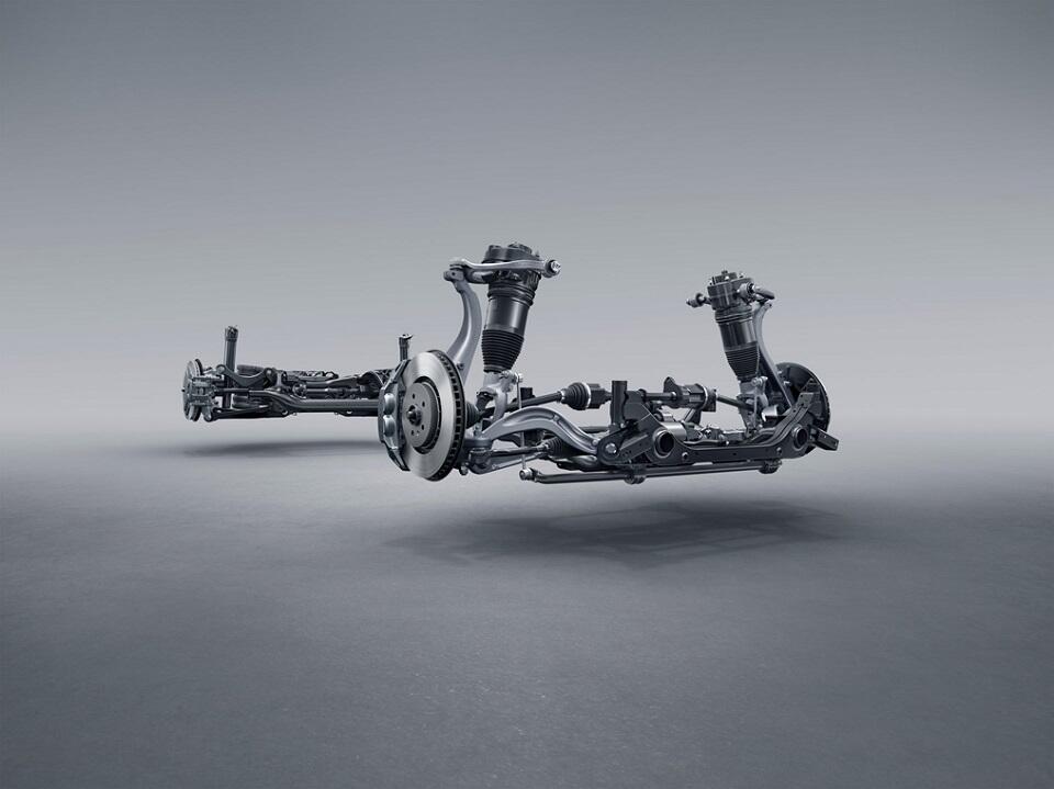 „Xpeng G9“ važiuoklė