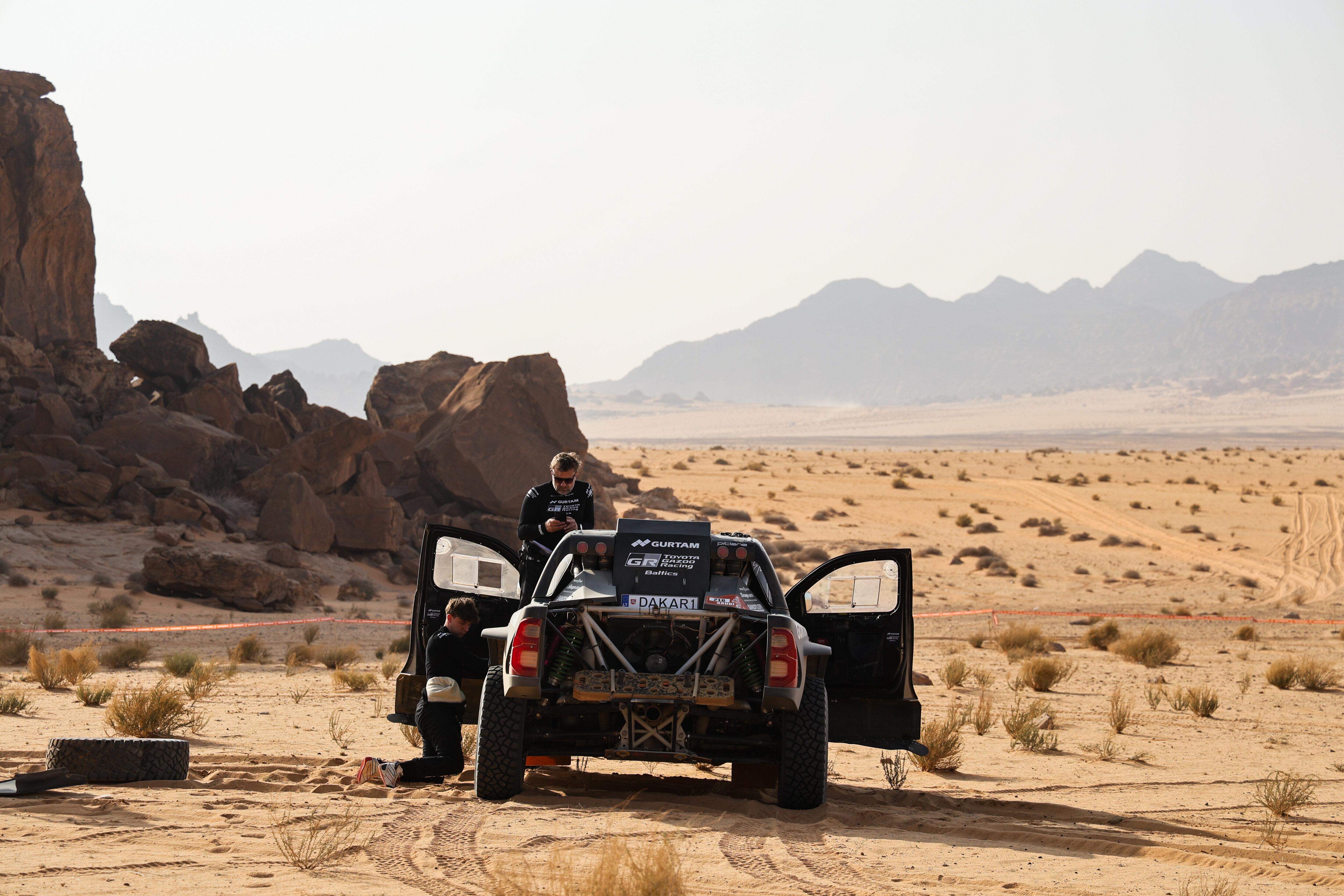 Benediktas Vanagas Dakaro ralyje