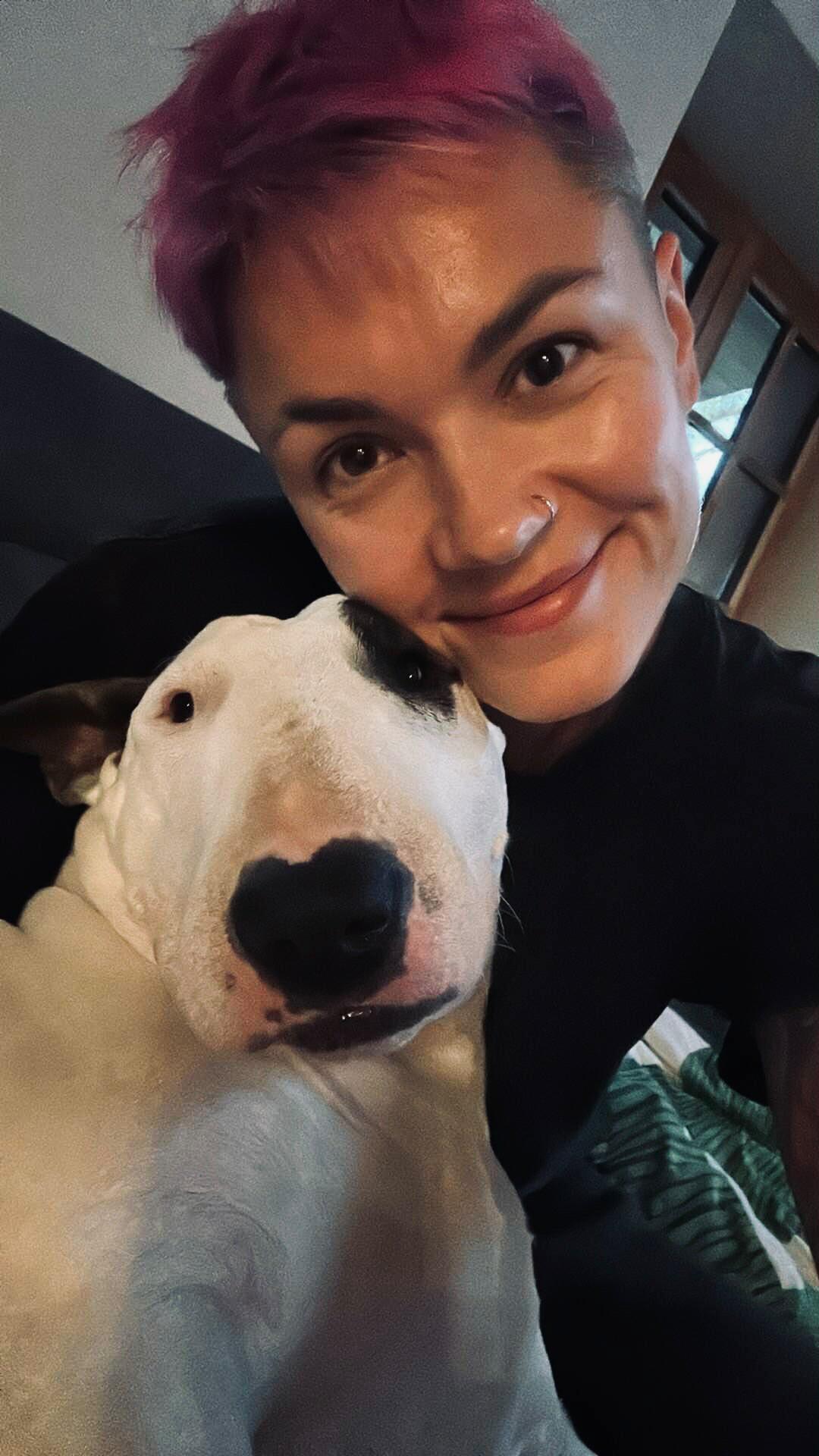 Svajonė: Simona nuo mažens žinojo: kai užaugs, augins tik bulterjerą.