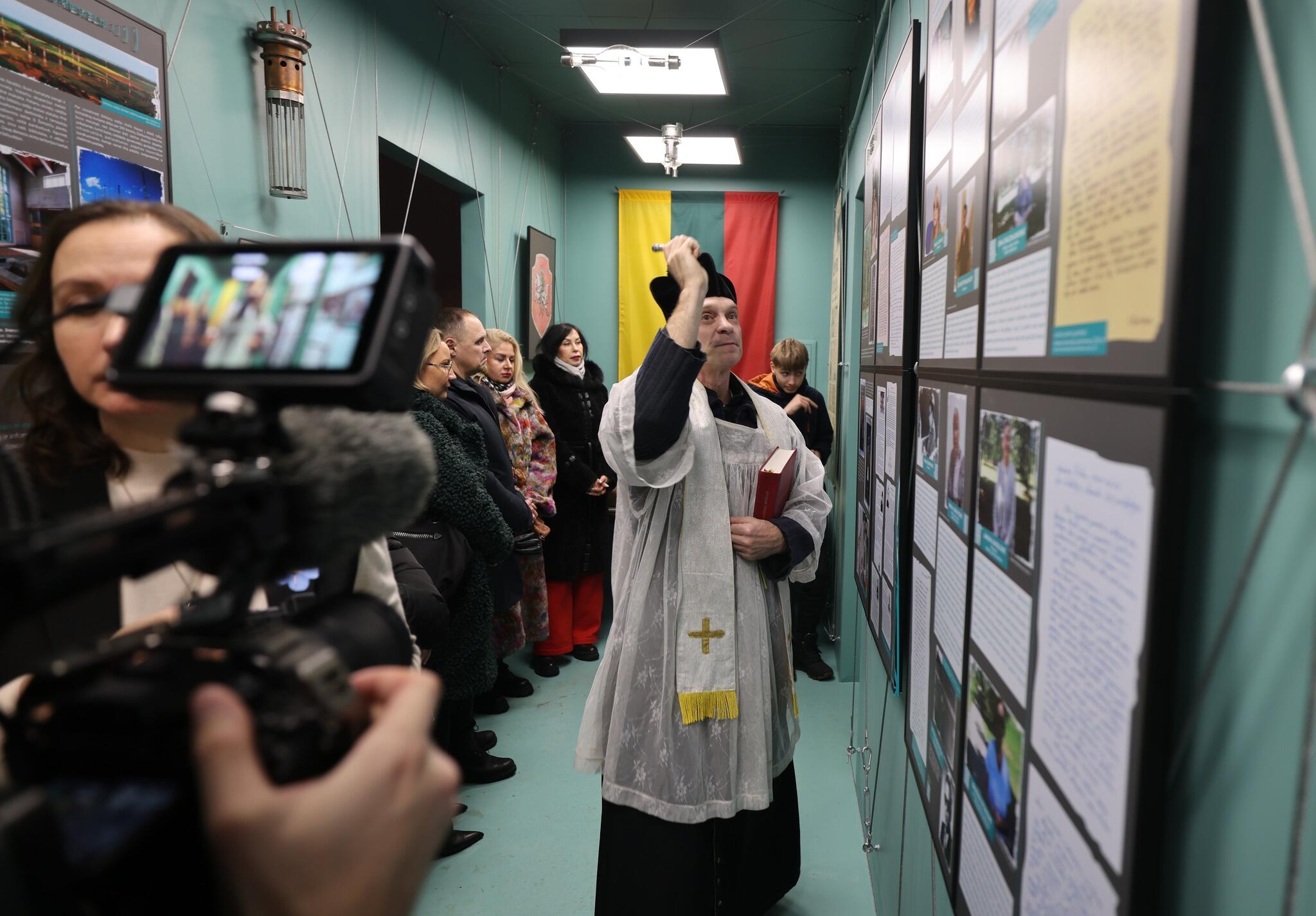 Atminimas: Sitkūnų bibliotekoje atidaryta ekspozicija, skirta Sausio 13-osios įvykių 35-mečiui.