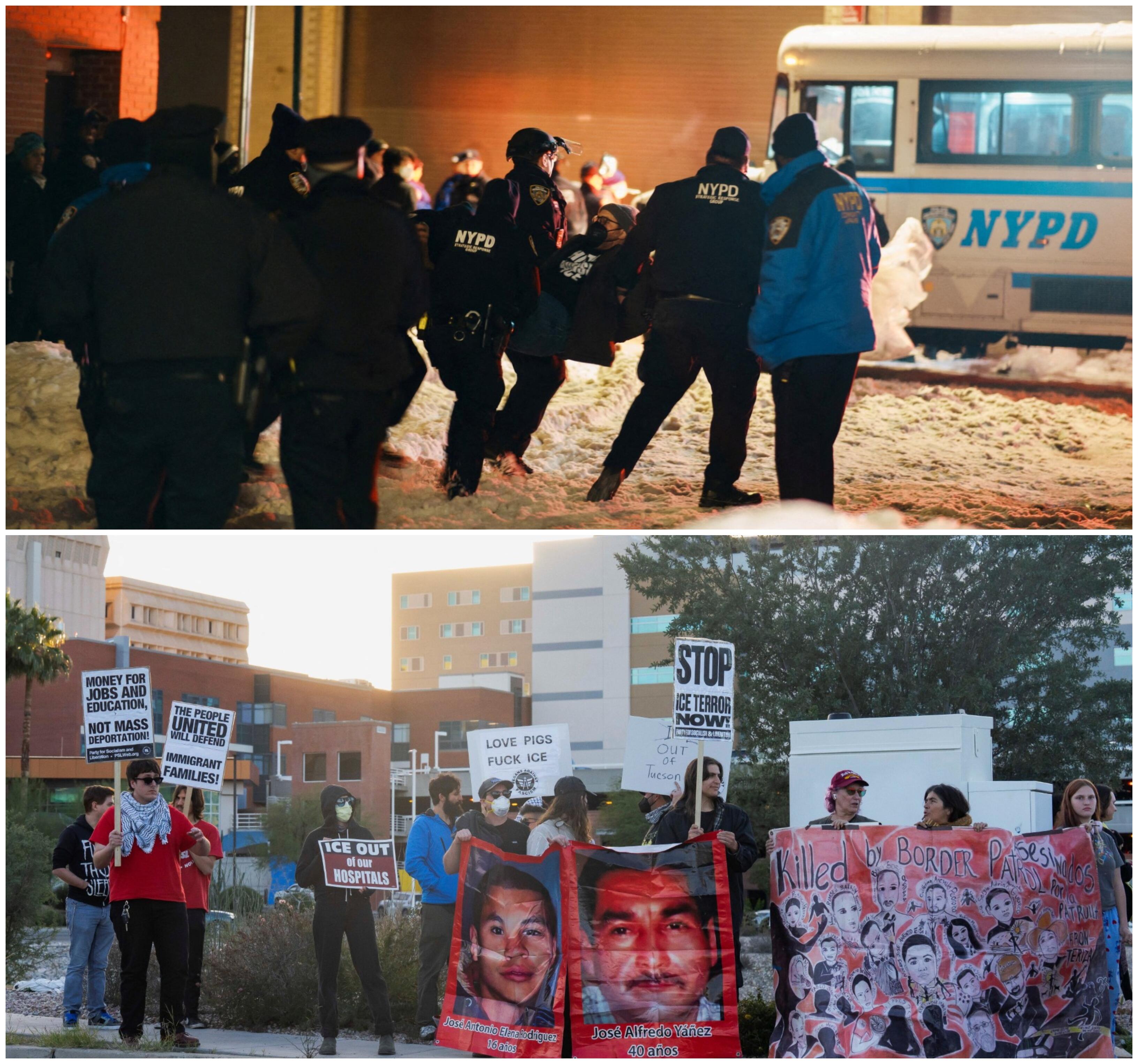 Smurtas: iš tiesų kelia nerimą, kad D. Trumpas naudoja didelę jėgą prieš protestuotojus, tiesiog baisu žiūrėti, kaip elgiamasi su imigrantais.