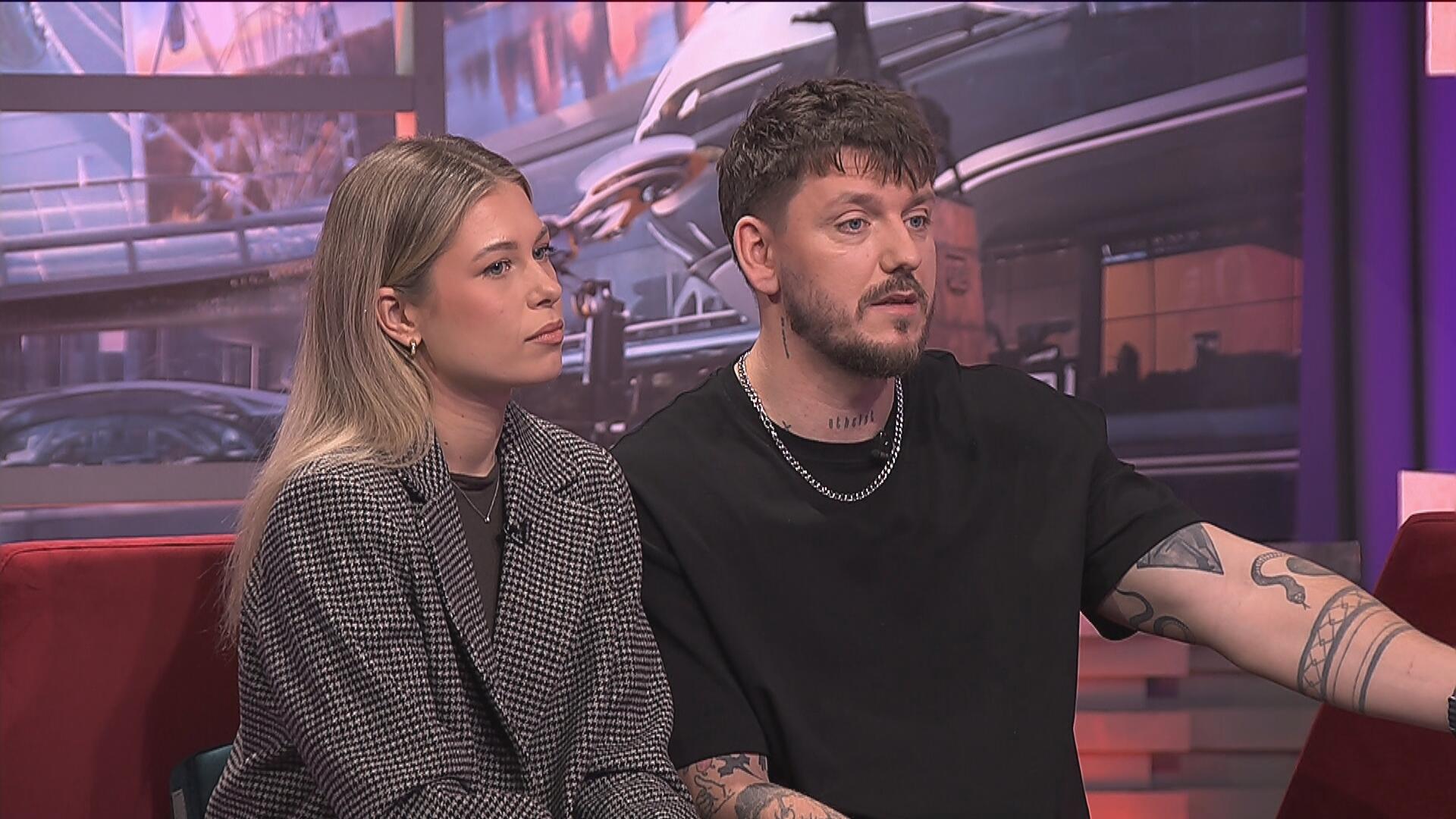 Deividas Alejūnas su mergina Augusta Dailydėnaite