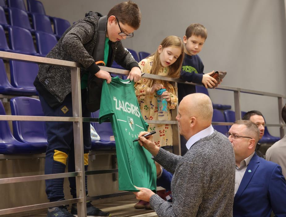 Galimybė: legendų autografą bus galima gauti gegužę krepšinio bendruomenės šventėje.