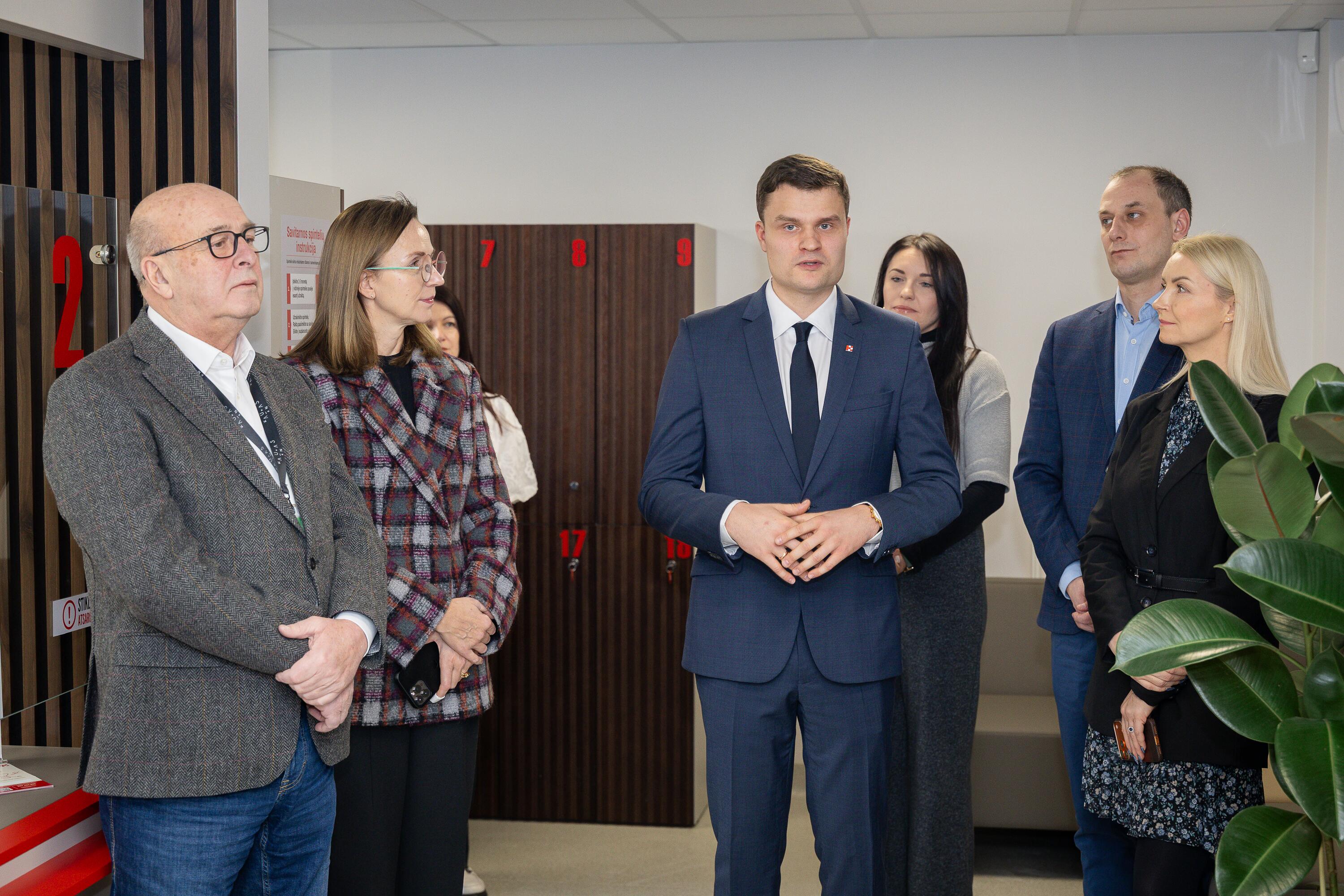 Kauno miesto poliklinikos Aleksoto poskyrio ordinatorius Lukas Pavlavičius