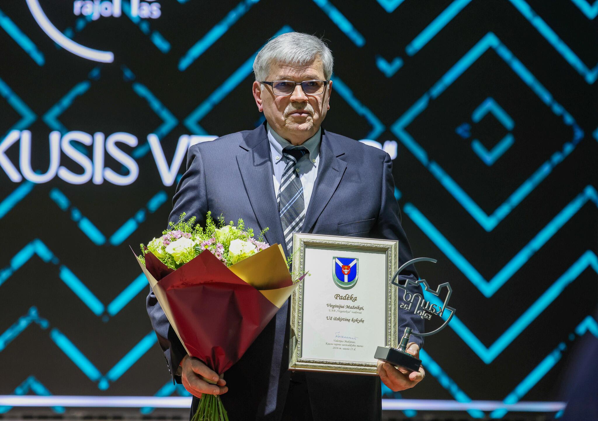 Kokybė: Virginijus Mažeika, bendrovės „Vegateksa“ vadovas.