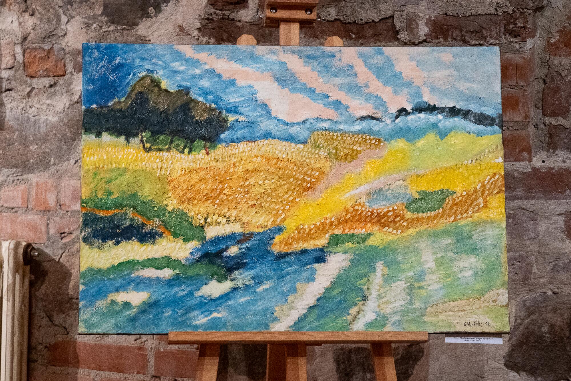 Gitas Markutis. Nesėtų rugių žydėjimas.