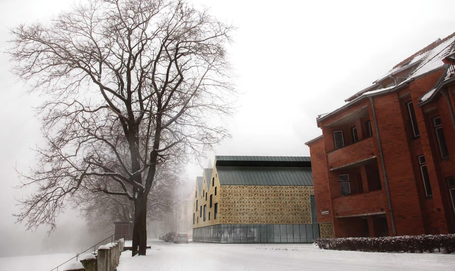 Pasikeis: Senamiestyje iškils naujas pastatas.