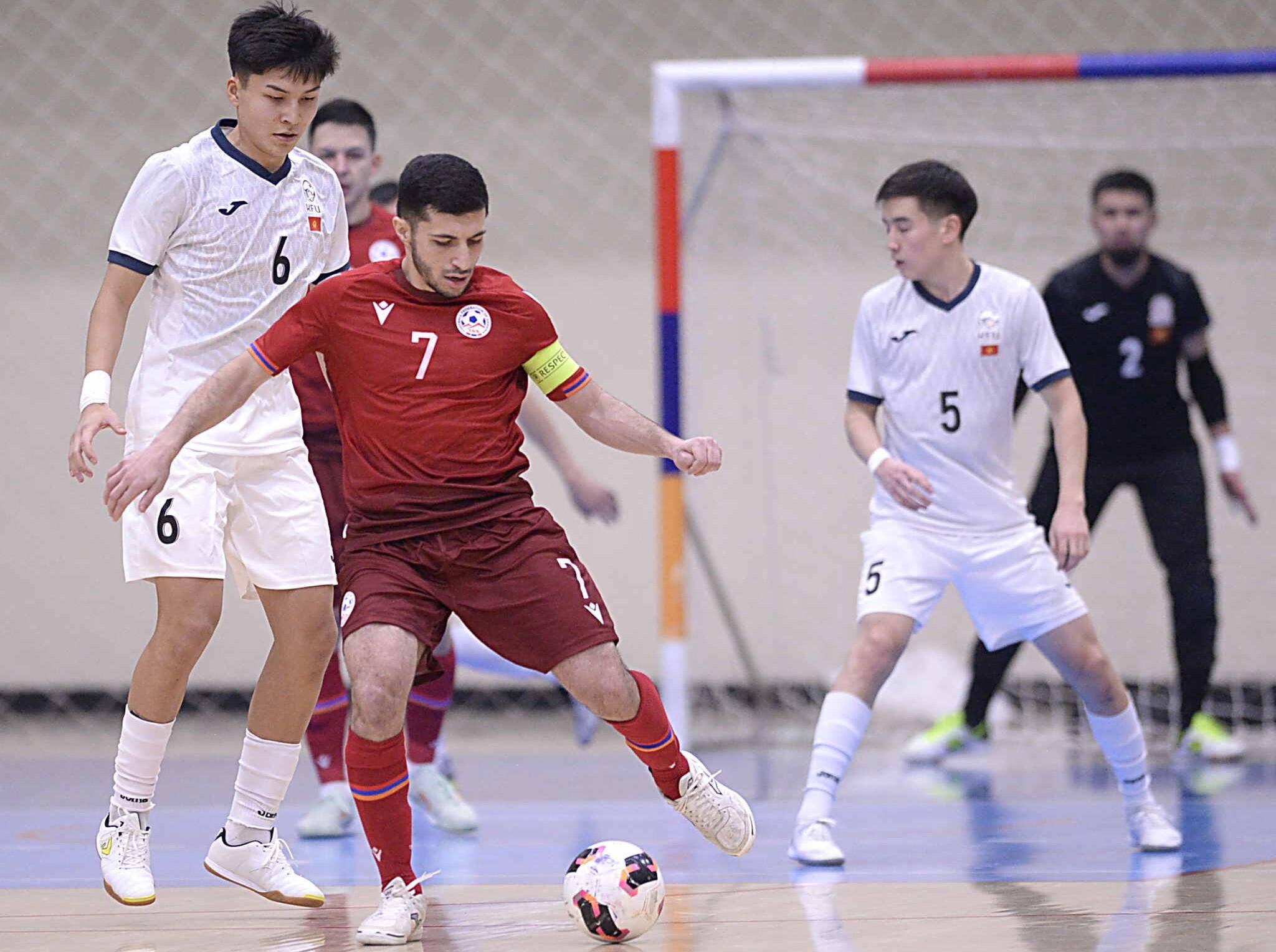 Lyderis: V. Sanosianas – geriausias 2025 m. Armėnijos salės futbolininkas.