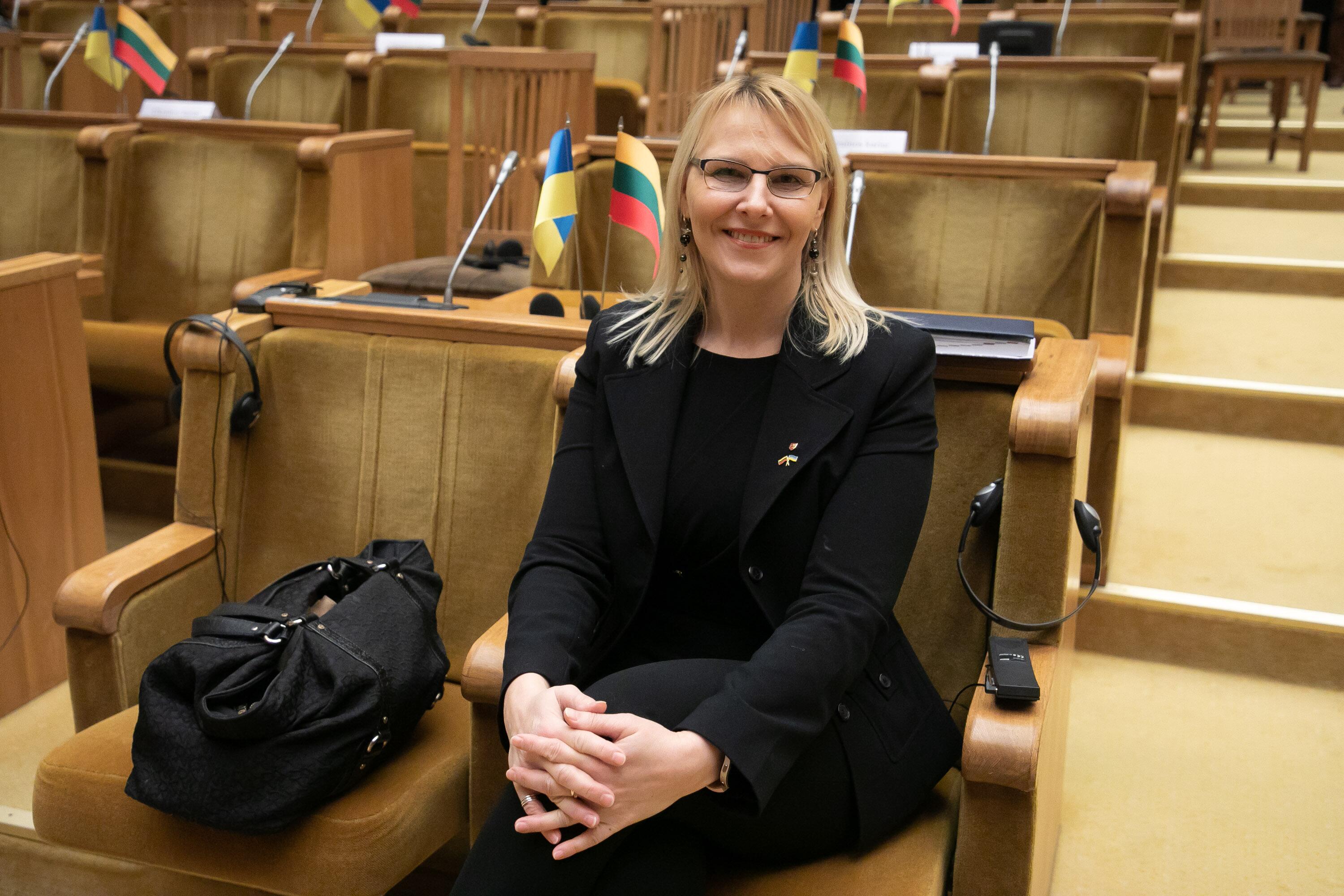 Kariuomenės strateginės komunikacijos departamento patarėja Auksė Ūsienė.