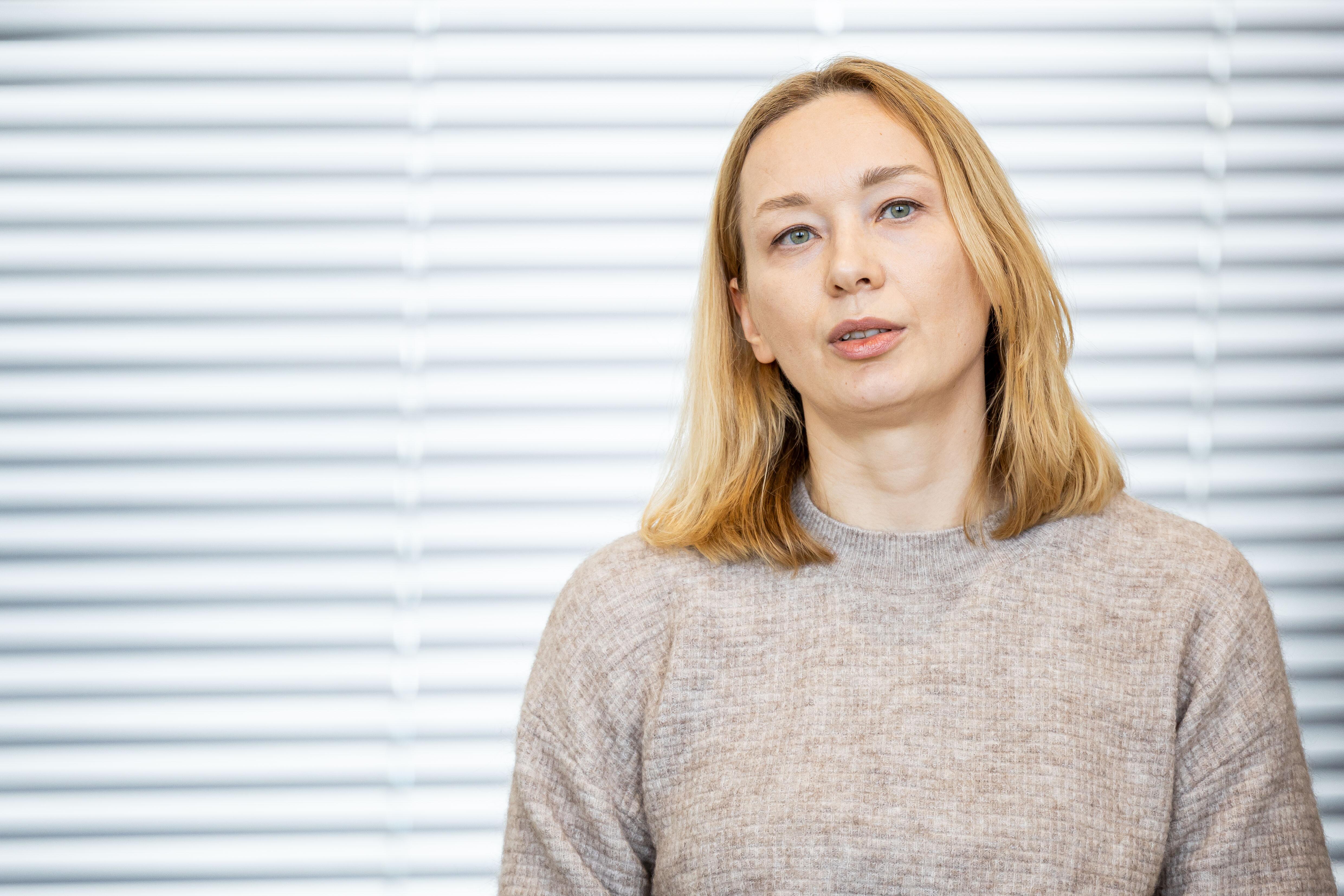 Aplinkos oro kokybės vertinimo skyriaus vedėja Vilma Bimbaitė.