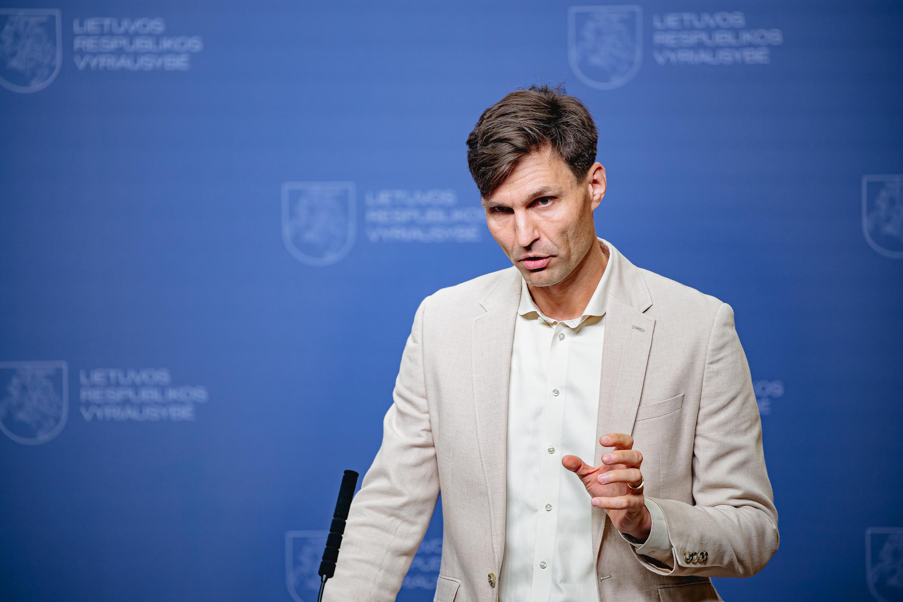 Ryšių reguliavimo tarnybos pirmininko pavaduotojas Darius Kuliešius.