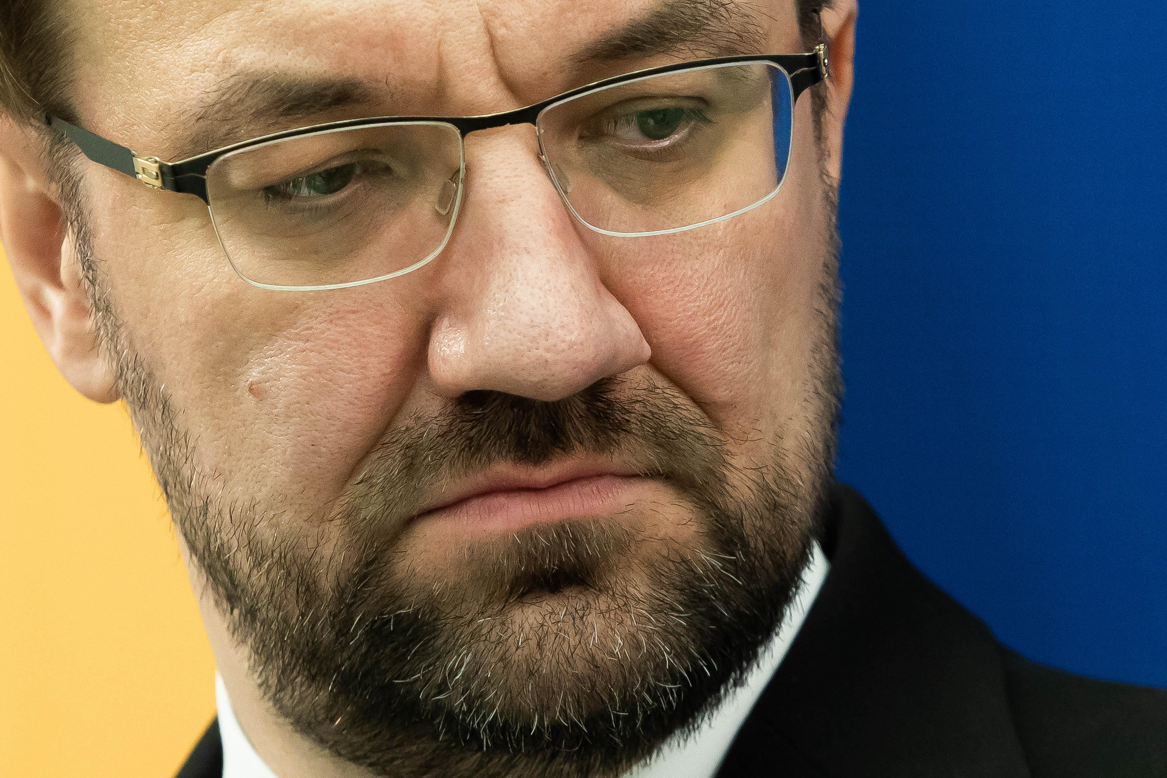 Lietuvos banko valdybos pirmininkas Gediminas Šimkus.