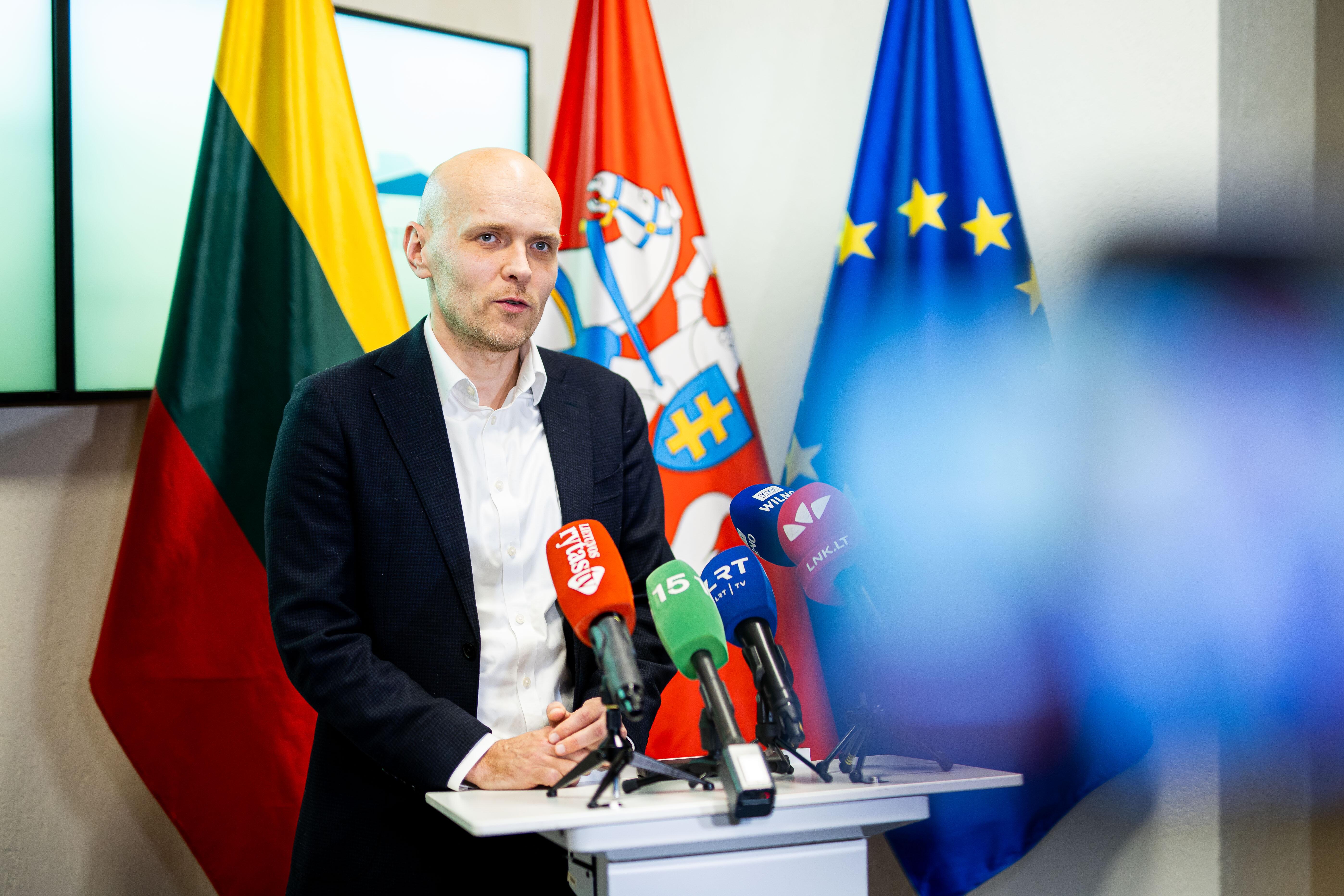 Lietuvos oro uostų vadovas Simonas Bartkus