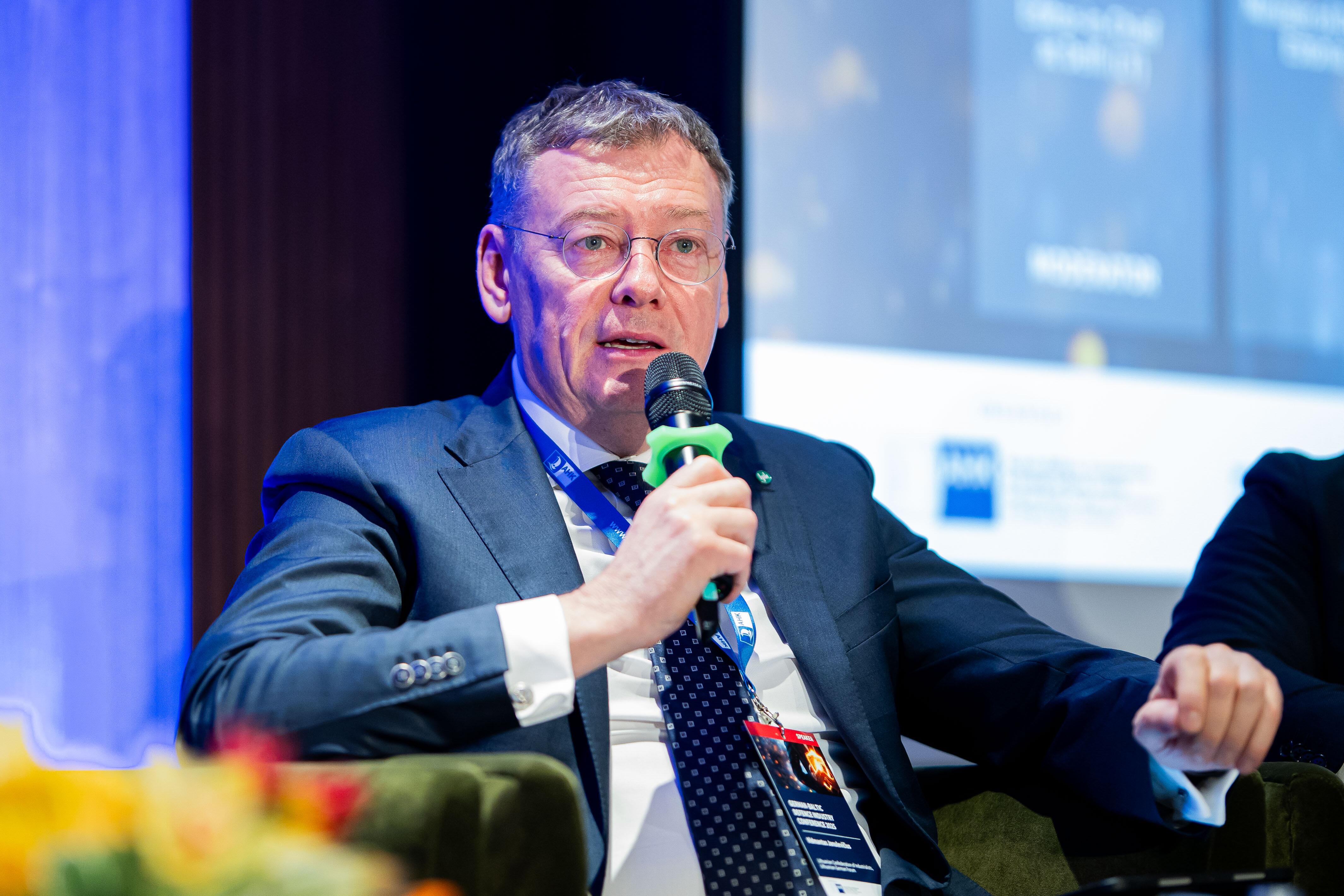 Pramonininkų konfederacijos prezidentas Vidmantas Janulevičius.