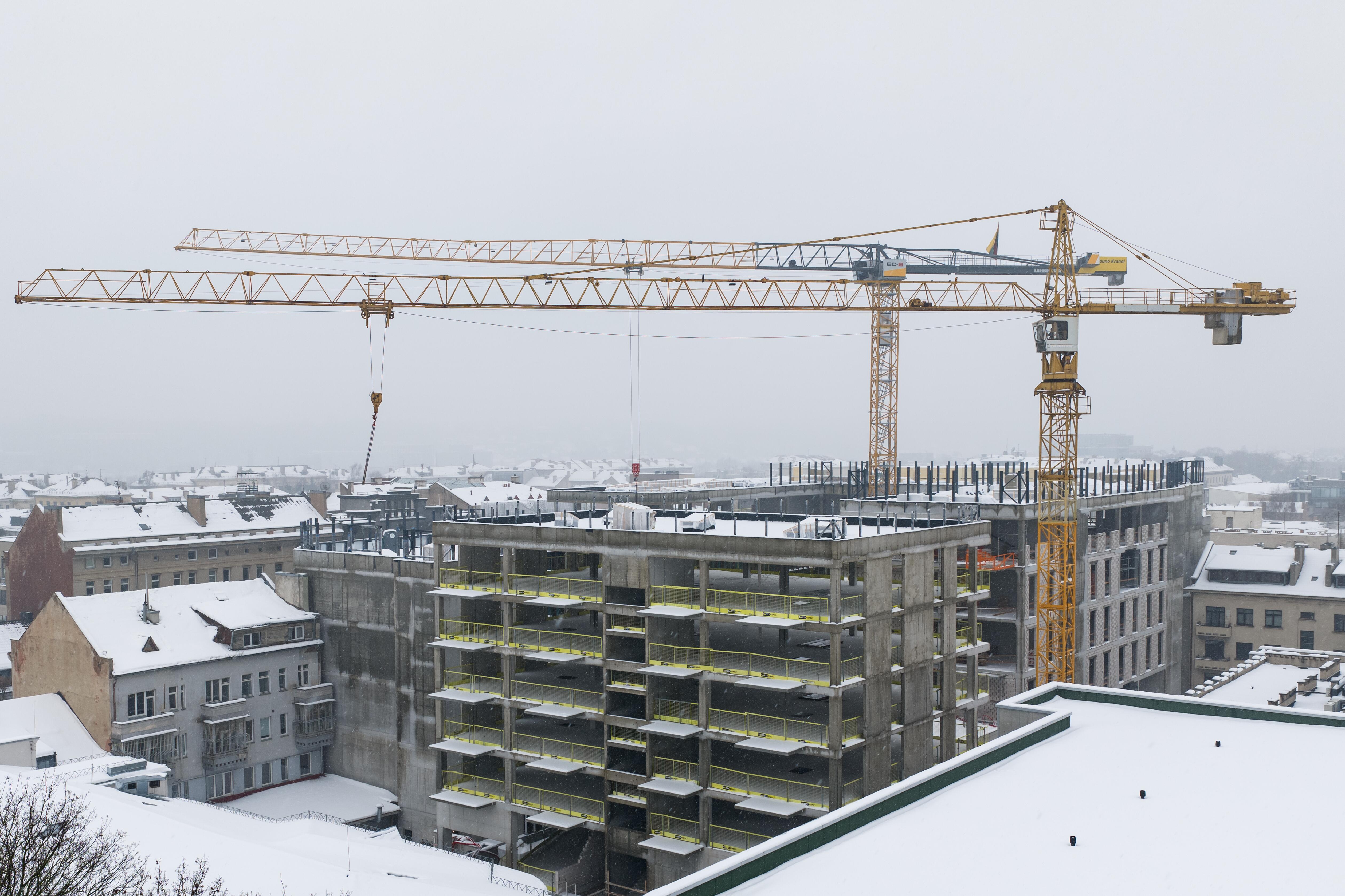 Terminas: planuojama, kad kylantis naujasis daugiafunkcis pastatų kompleksas duris atvers paskutinį 2027 m. ketvirtį.