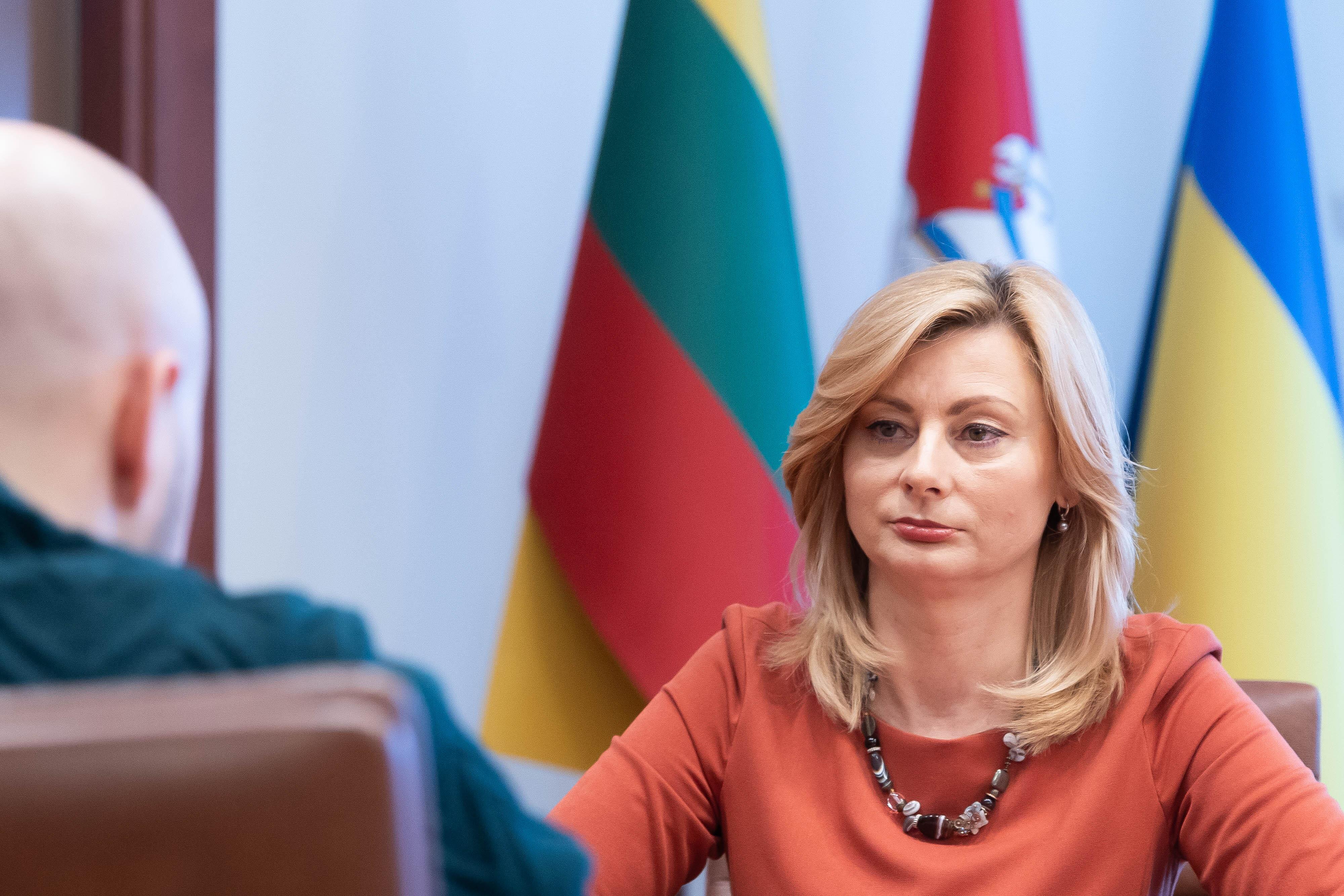 Teisingumo ministrė Rita Tamašunienė.