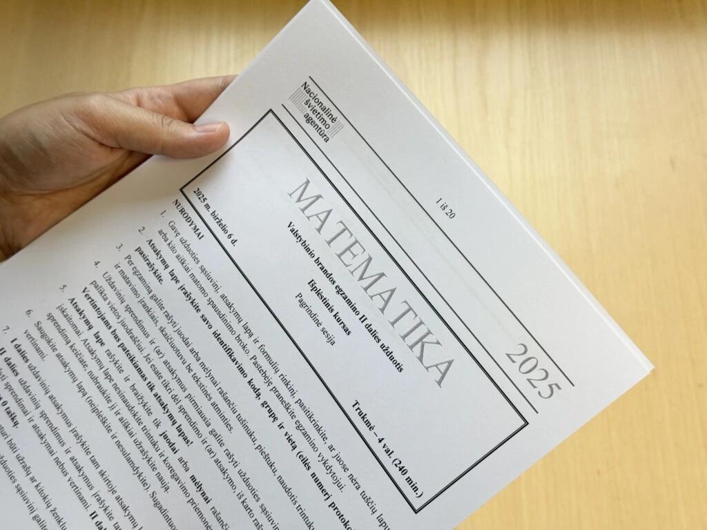 Patarimas: siekiant sumažinti patiriamus nemalonius jausmus,  egzaminams pradėti ruoštis reikėtų iš anksto.
