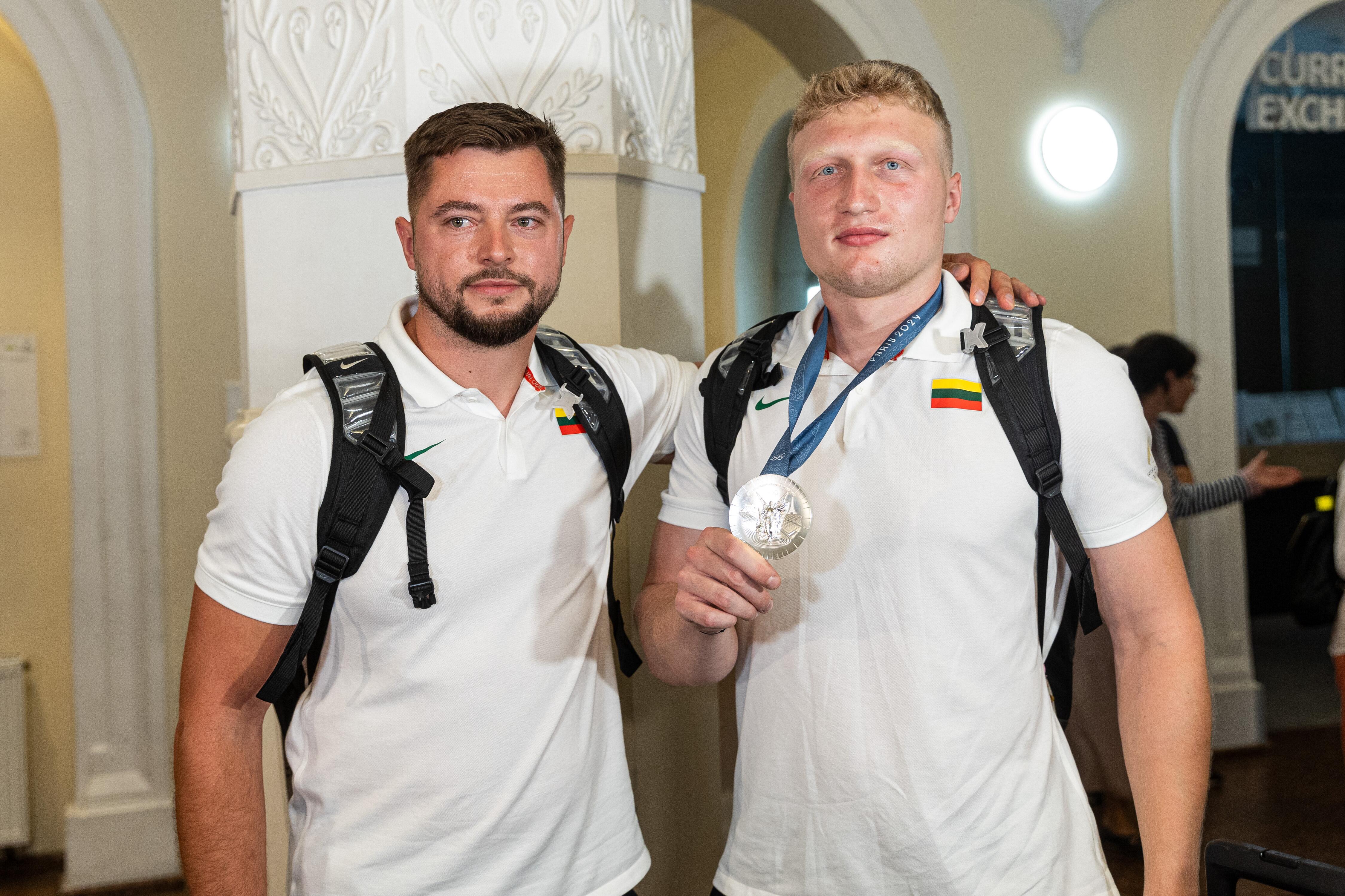 Mantas Jusis ir Mykolas Alekna