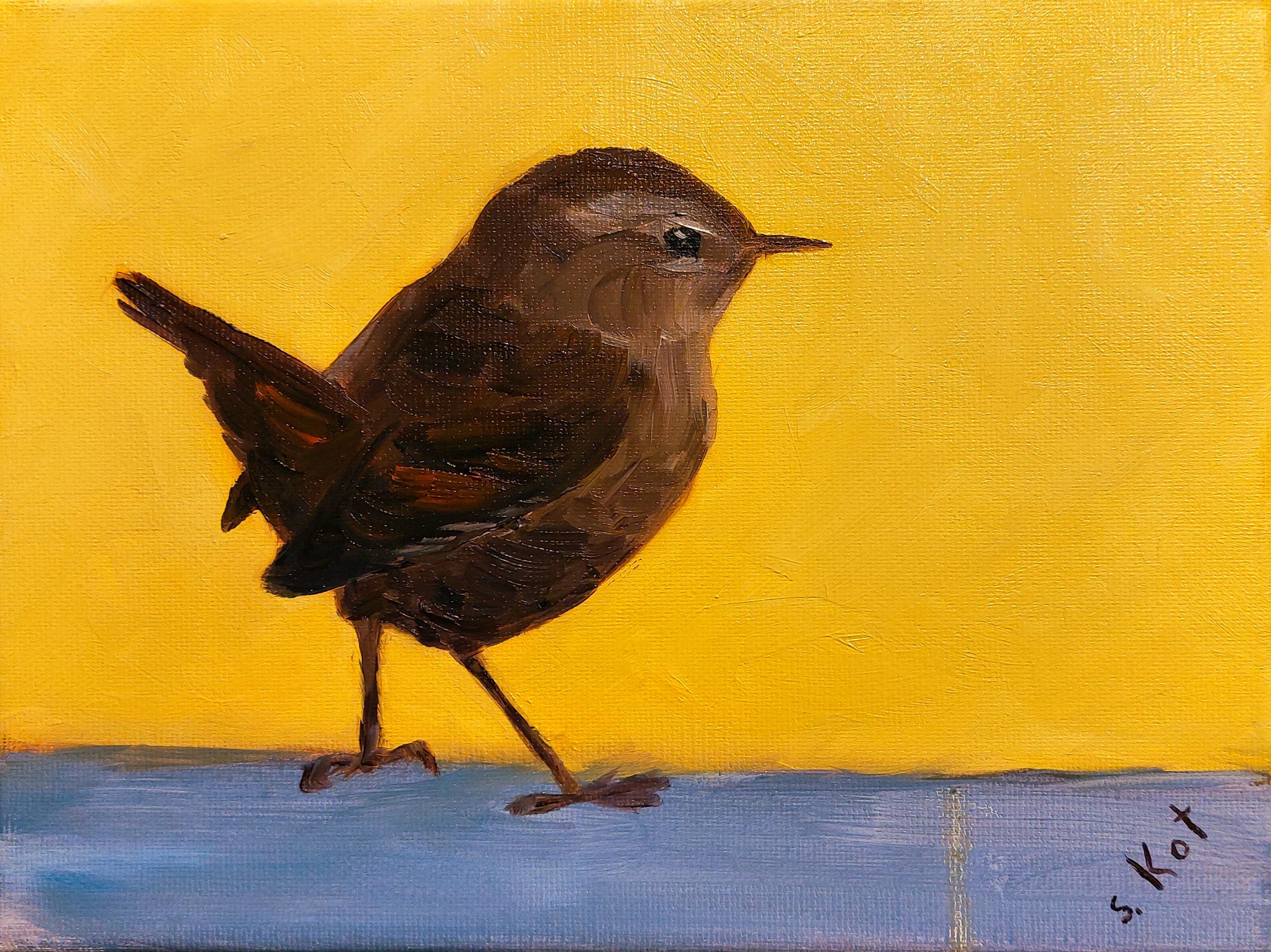 Karietaitė. 2025. Drobė, aliejus. 18×24