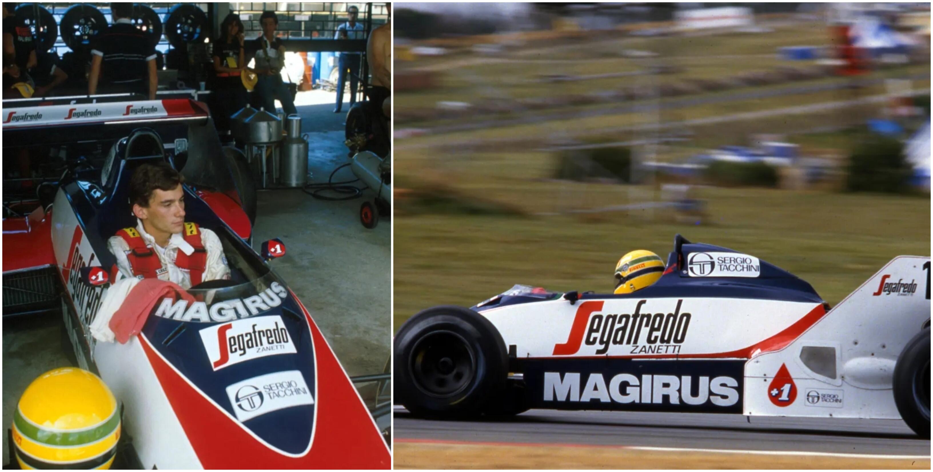 Istorija: F1 lenktynėse legendinis A. Senna debiutavo prie „Toleman TG183B“ vairo.