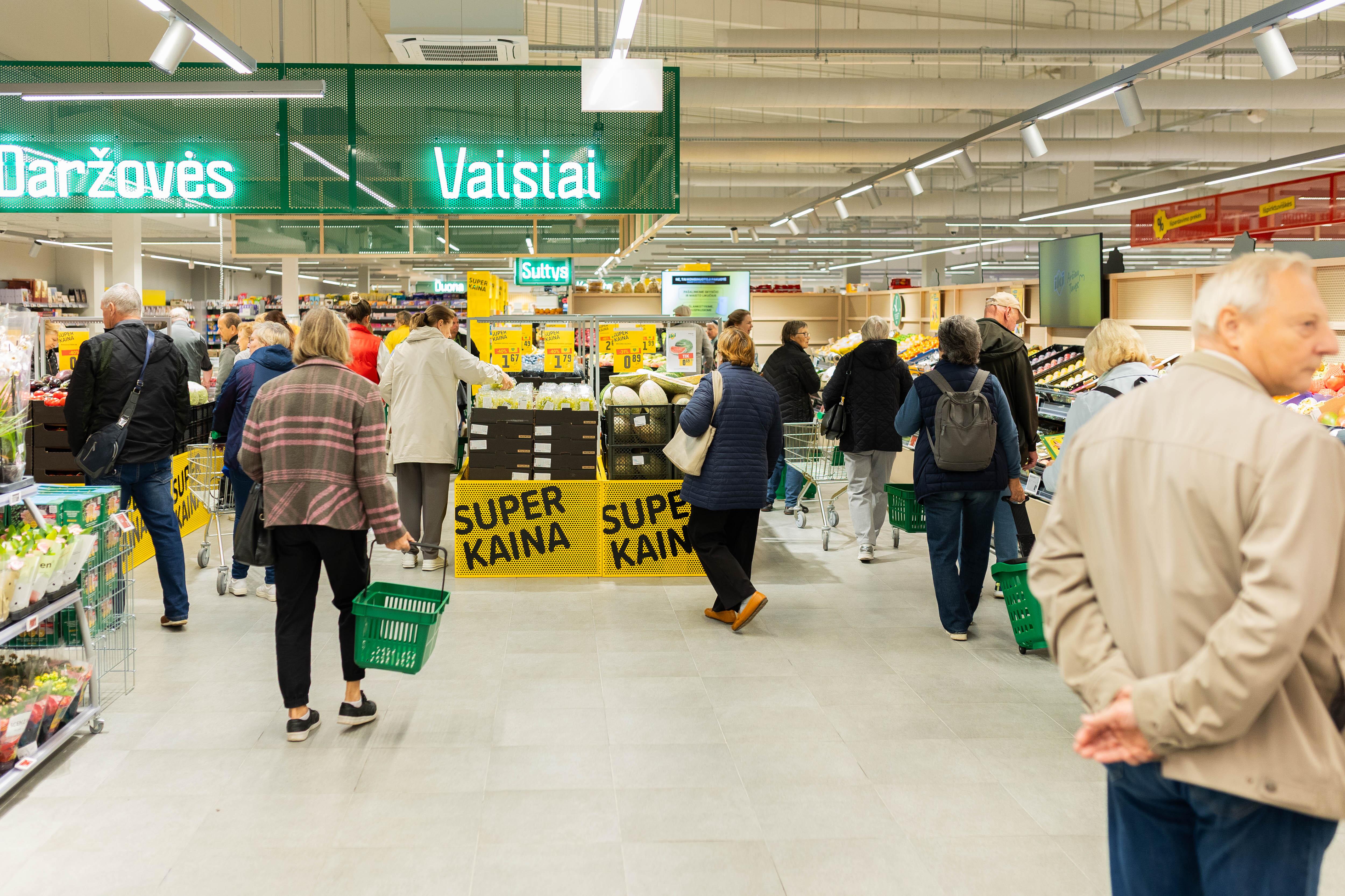 IKI parduotuvėse – didžiulės nuolaidos