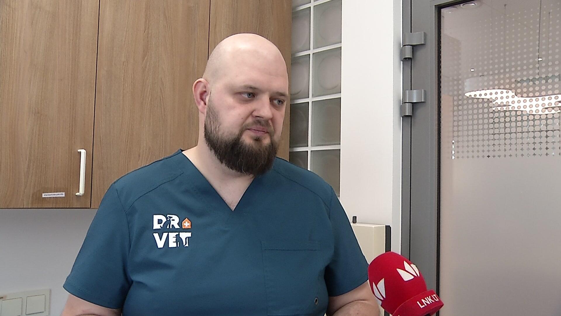 „DR.VET“ veterinarijos gydytojas Rokas Judickas