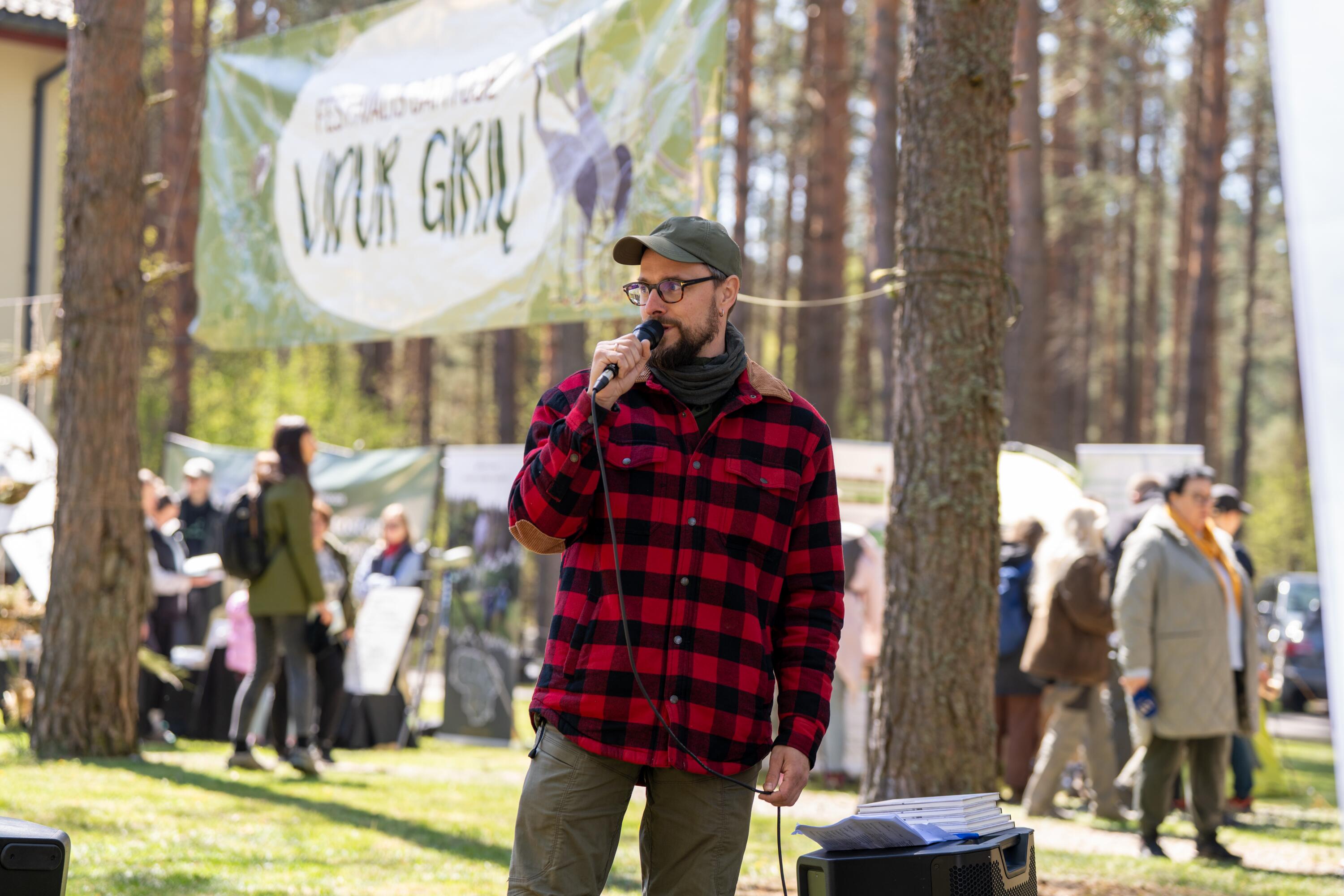 Justas Gulbinas, gamtos festivalis „Vidur girių“