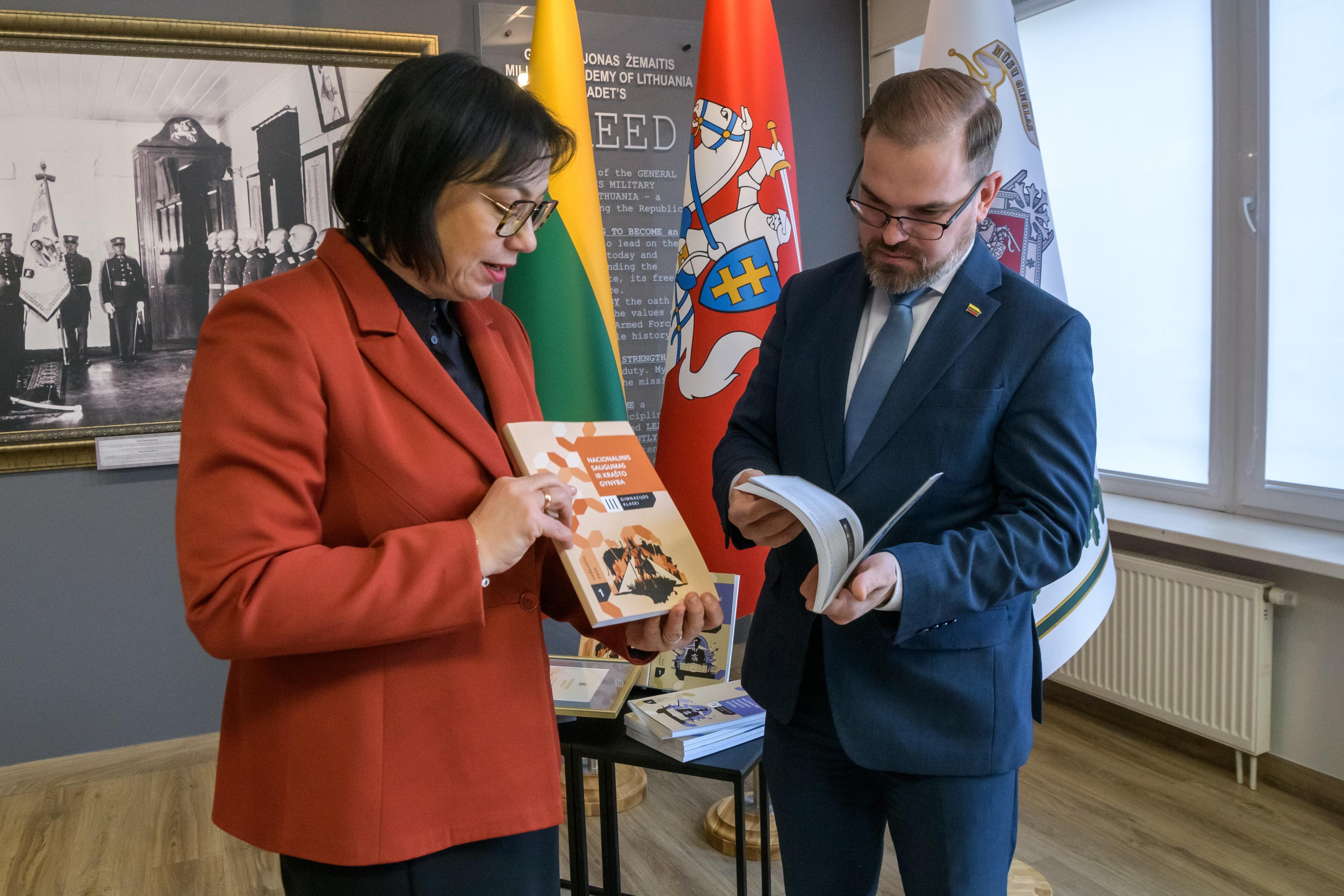 Raminta Popovienė ir Robertas Kaunas