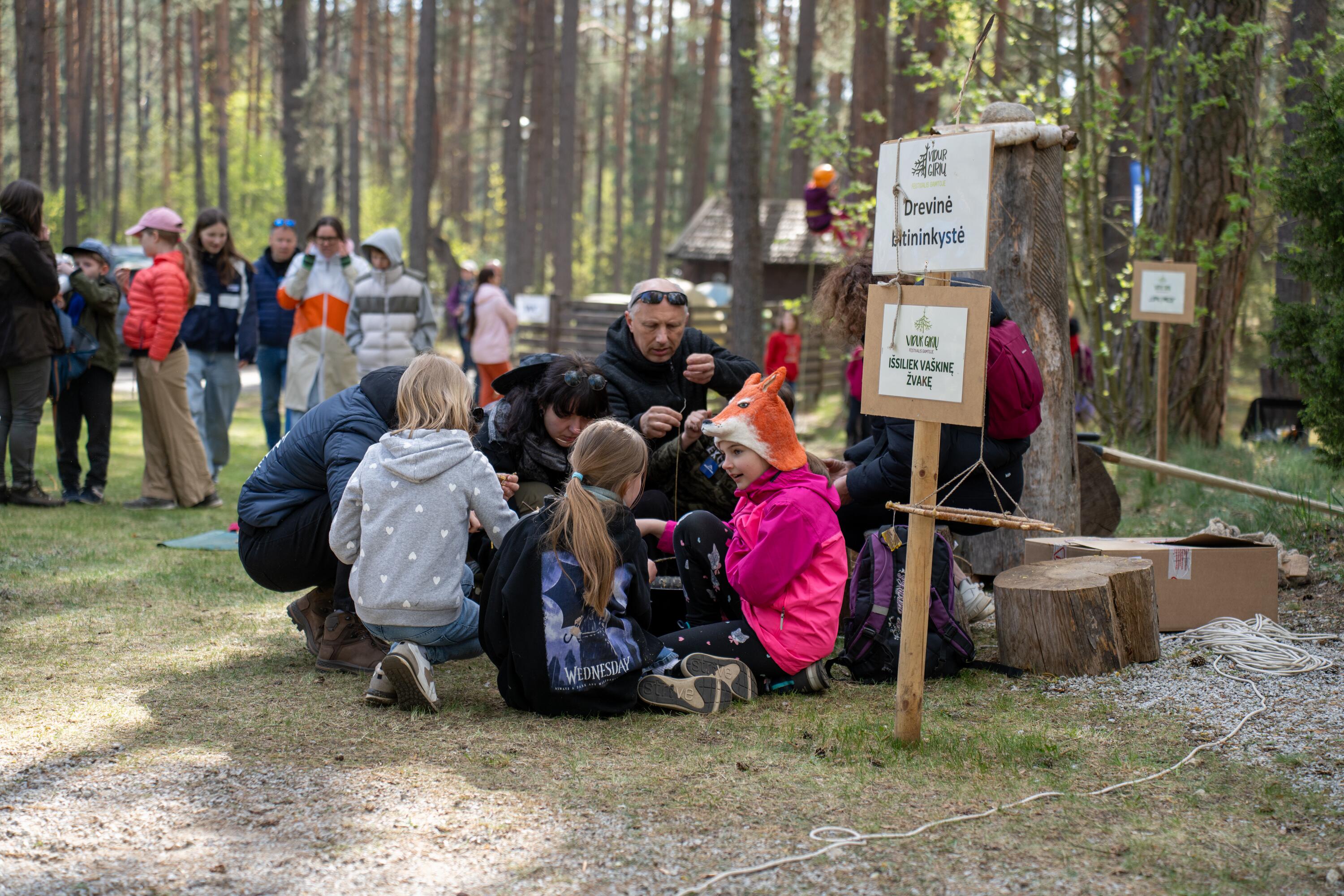 Gamtos festivalis „Vidur girių“