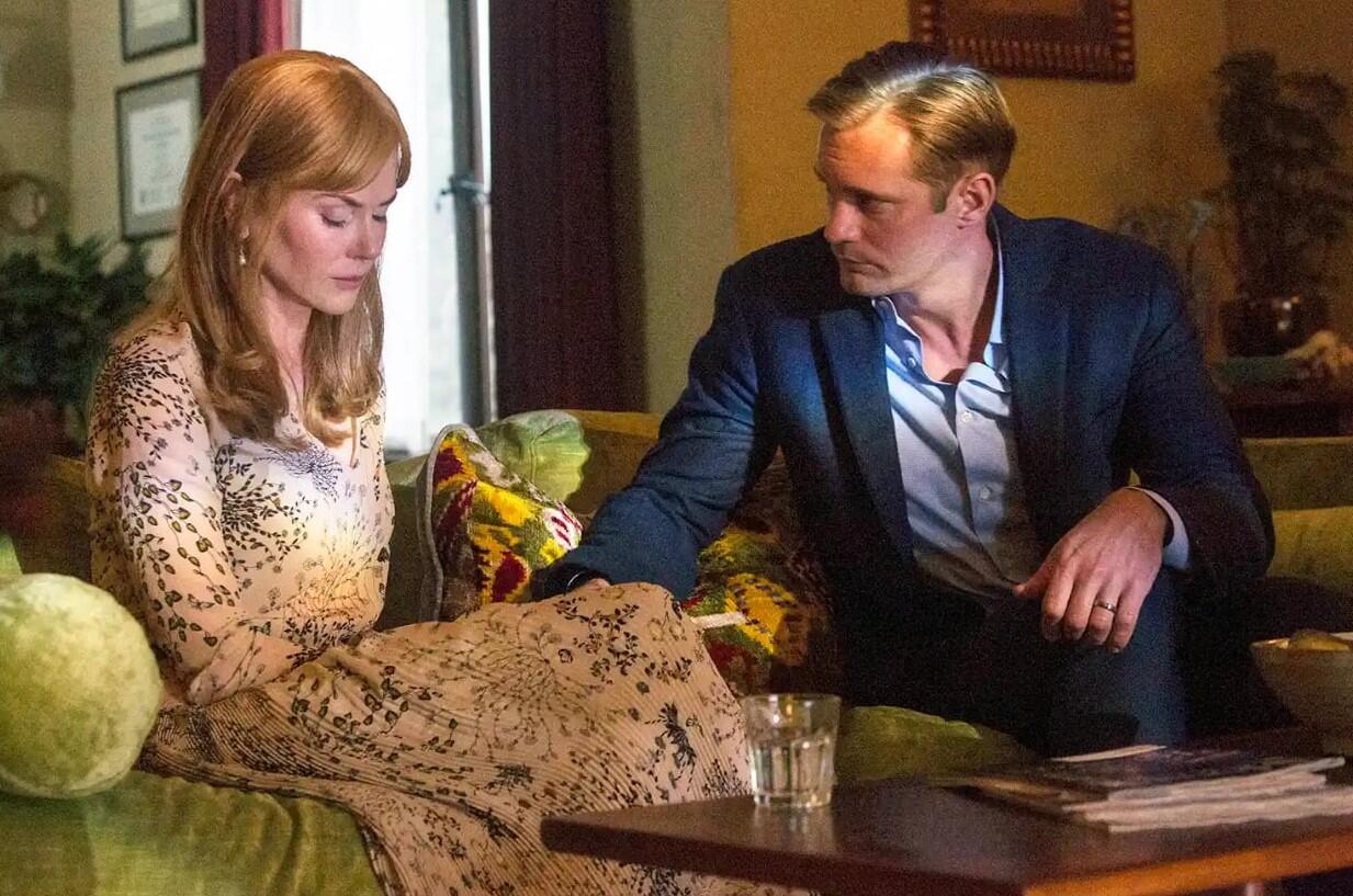 Nicole Kidman ir Alexandras Skarsgårdas