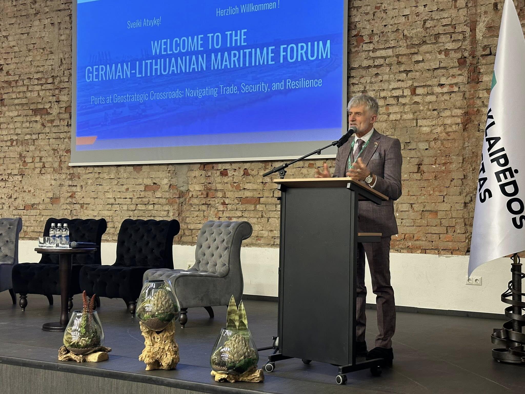 Faktas: pasak KVJUD generalinio direktoriaus A. Latako, Vokietija yra viena stipriausių Klaipėdos uosto strateginių partnerių.