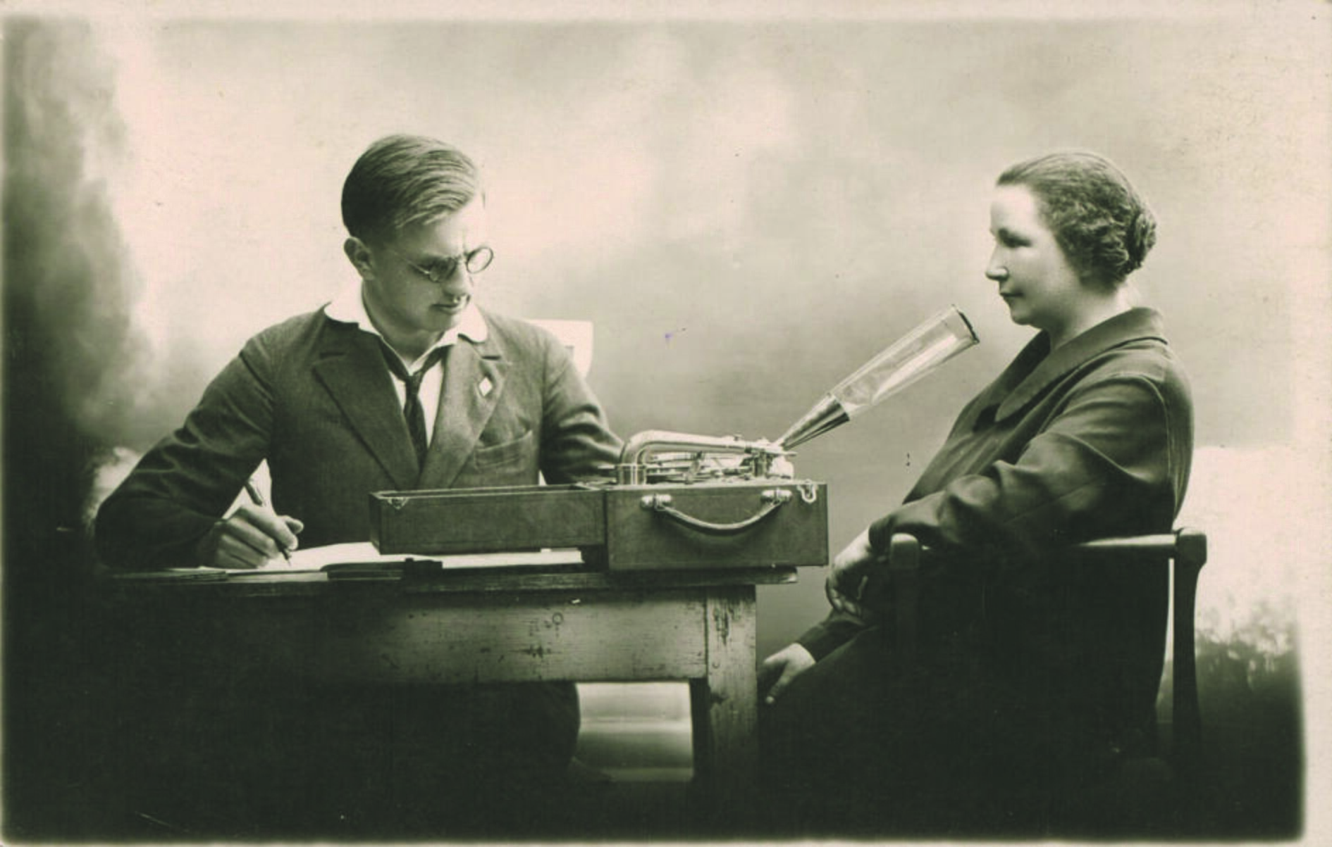 Kauno radijo studijos darbuotojai, 1925 m.