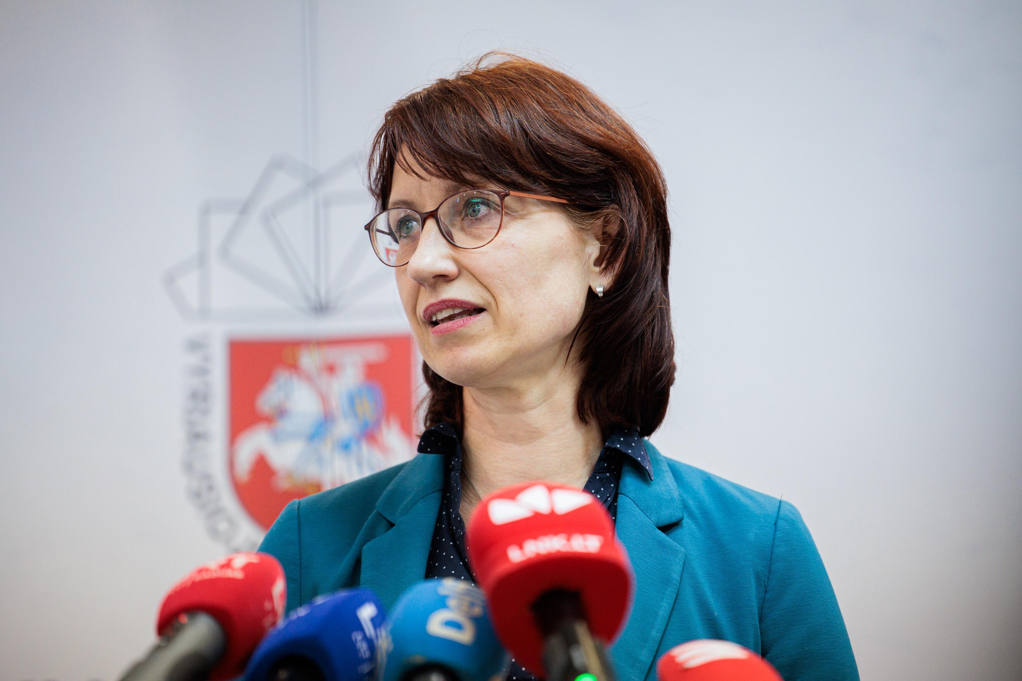 Vyriausiosios rinkimų komisijos pirmininkė Lina Petronienė