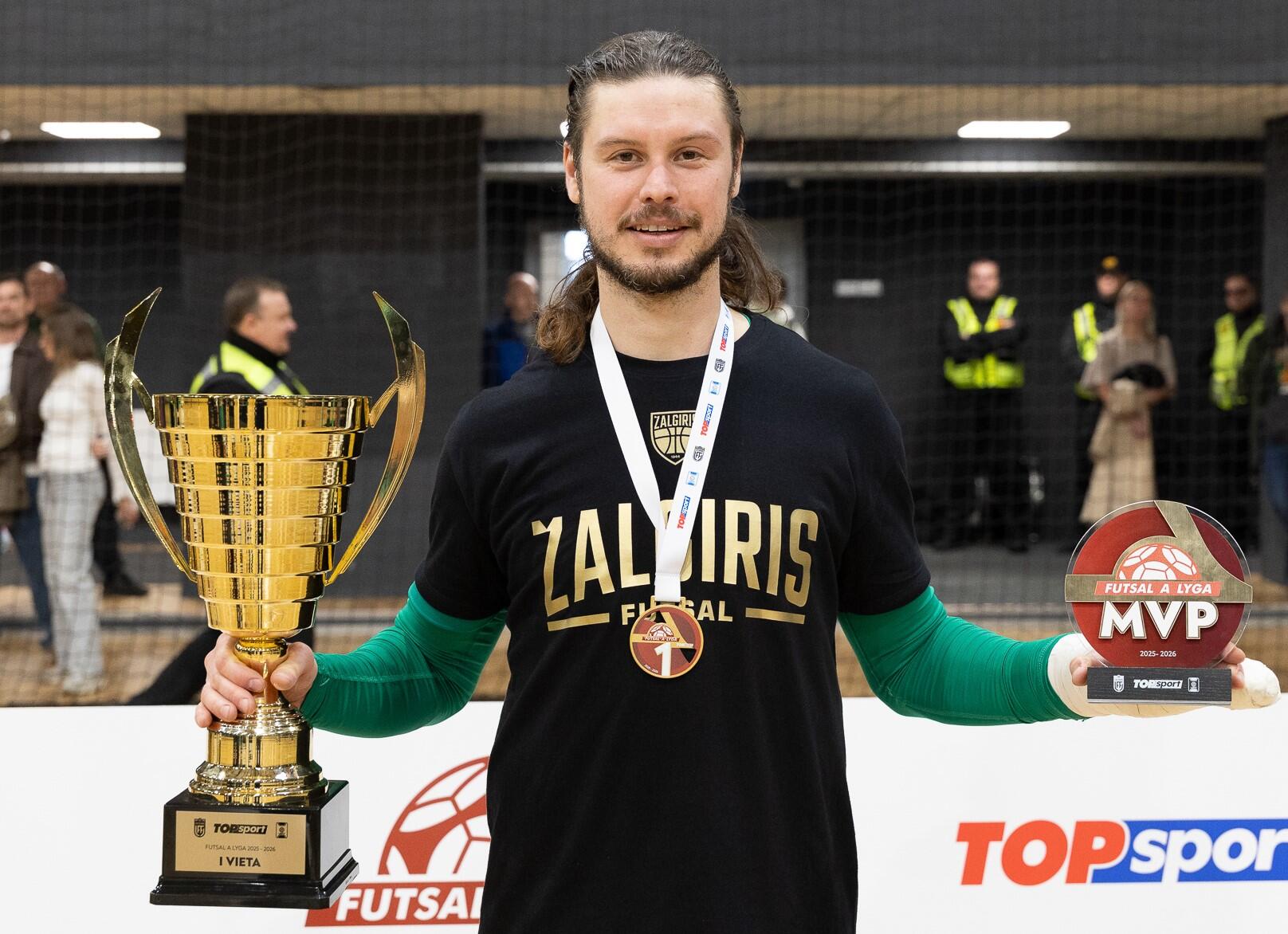 MVP: V. Derendiajevas – naudingiausias šiemetės finalo serijos žaidėjas.