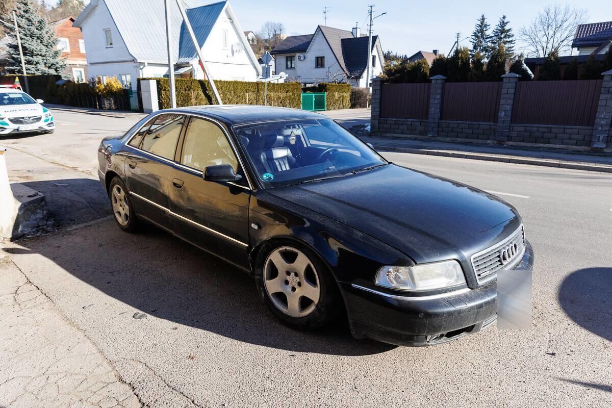 Paieška: „Audi“ buvo įtraukta į Šengeno informacinę sistemą kaip ieškoma Belgijos teisėsaugos.