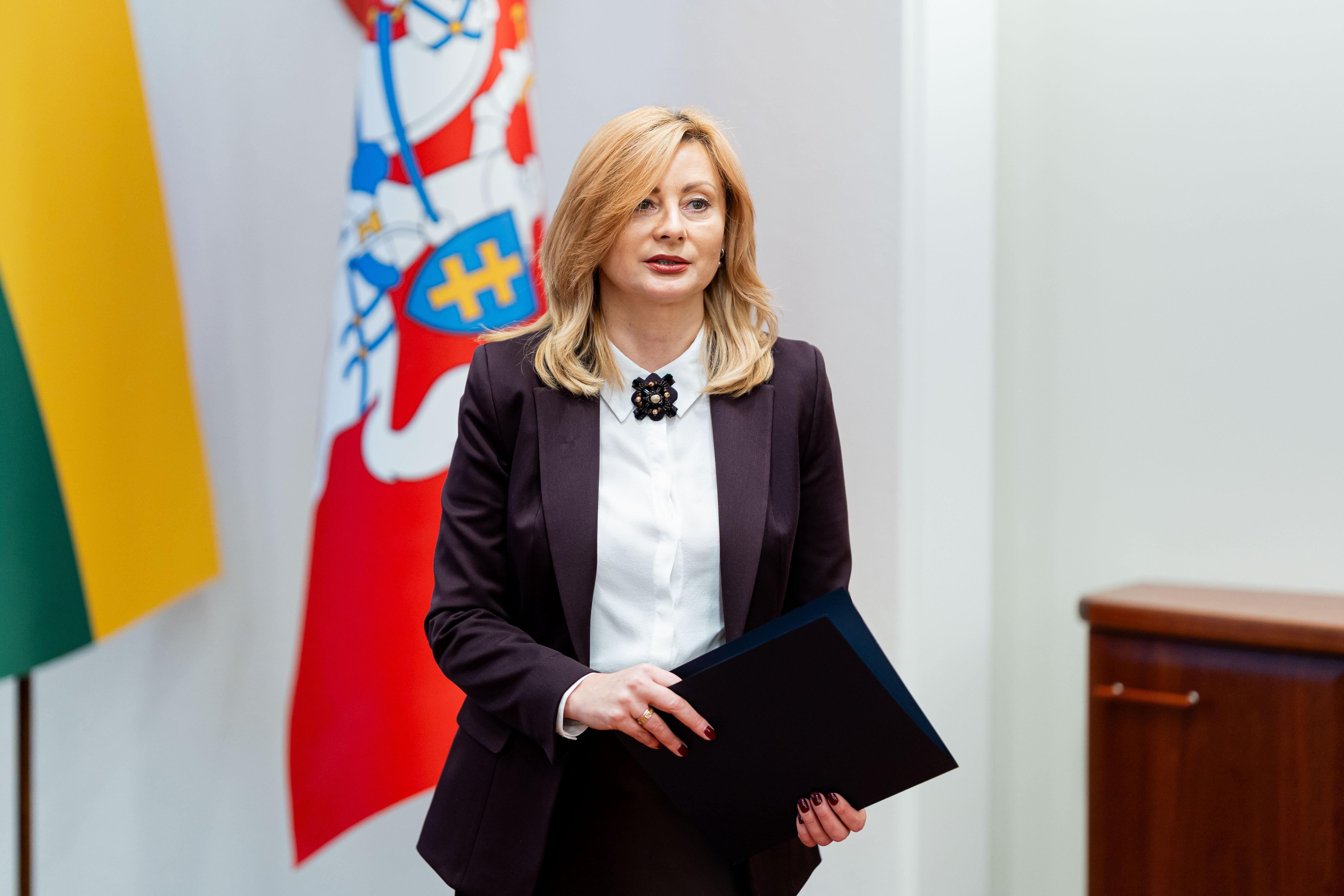Teisingumo ministrė Rita Tamašunienė