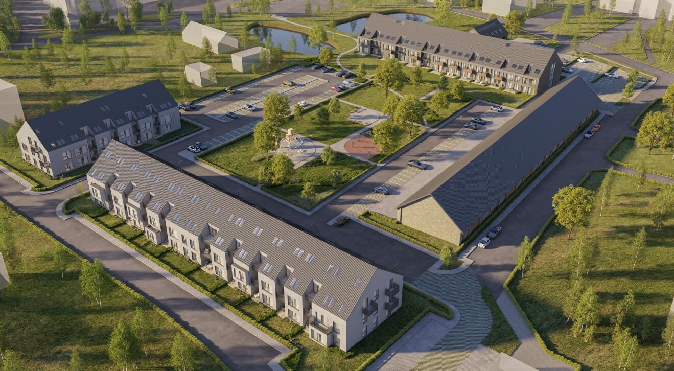NT projekto „Grafo1906“ vizualizacija, panorama – nuo Kondroto g.