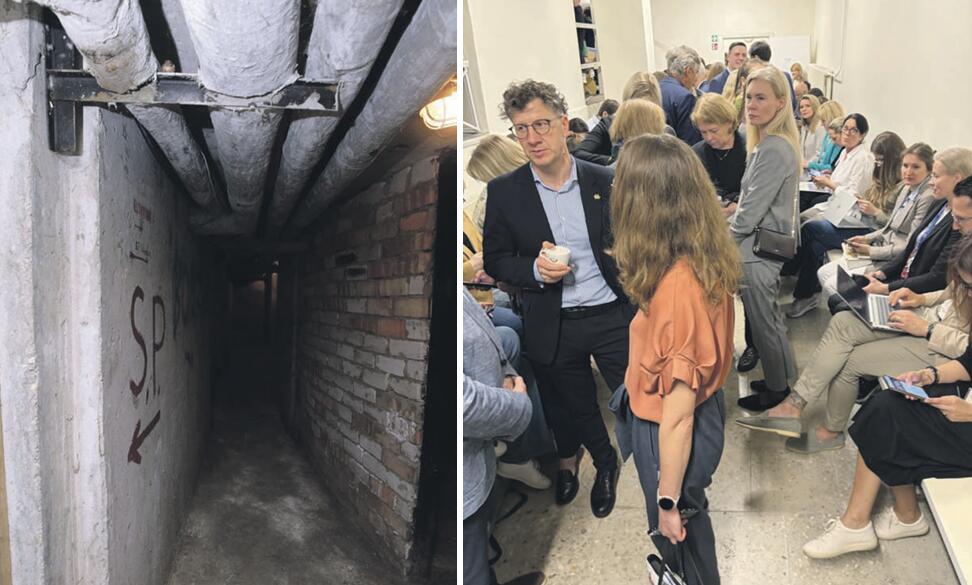 Skirtingai: trečiadienį realiai išbandyta Seimo priedanga, kuri yra tinkamai įrengta, o daugeliui kauniečių tektų slėptis panašiuose į šį (nuotr. kairėje) oro pavojui nepritaikytuose daugiabučių rūsiuose.