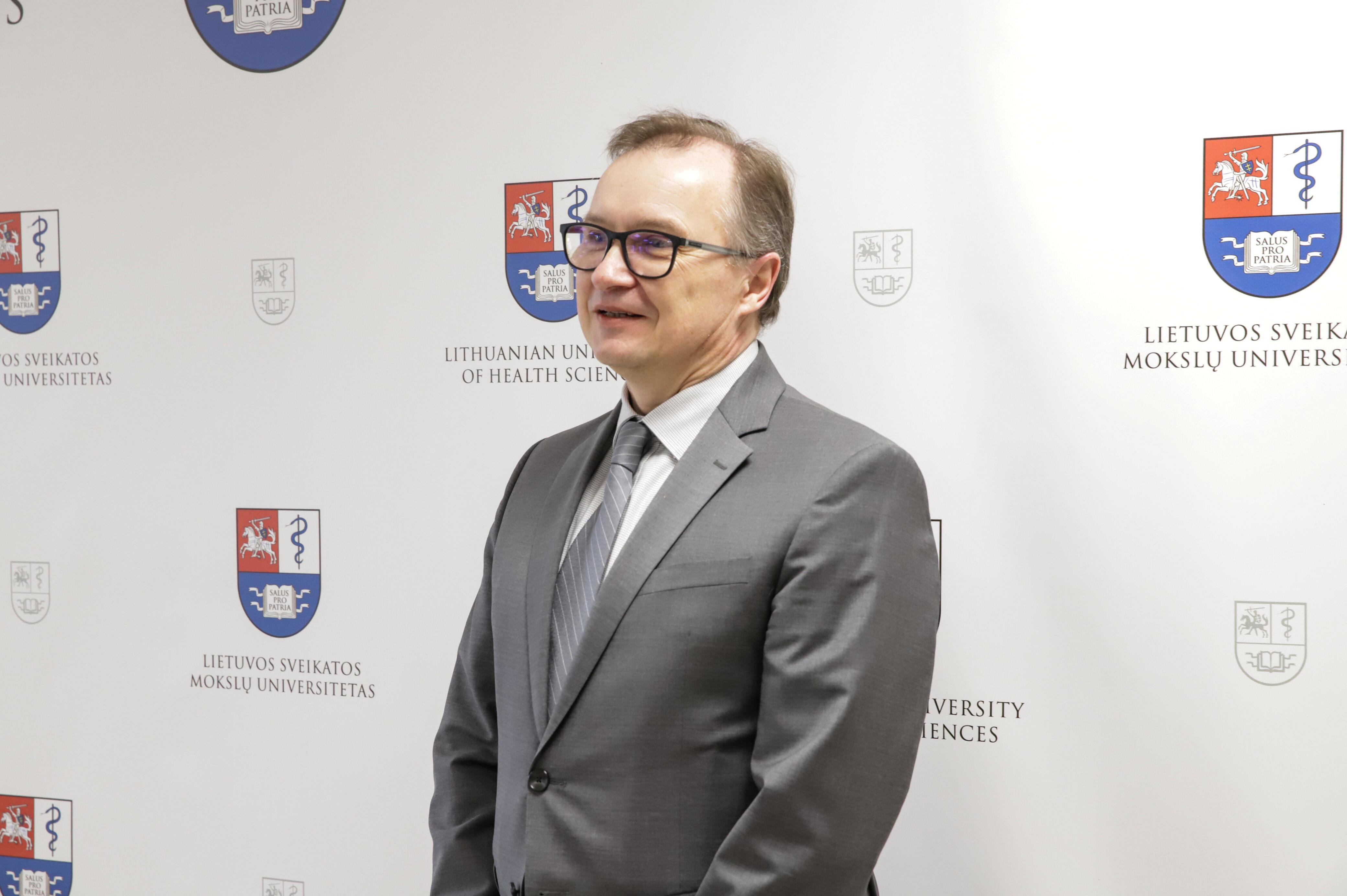 Kauno klinikų generalinis direktorius prof. habil. dr. Renaldas Jurkevičius
