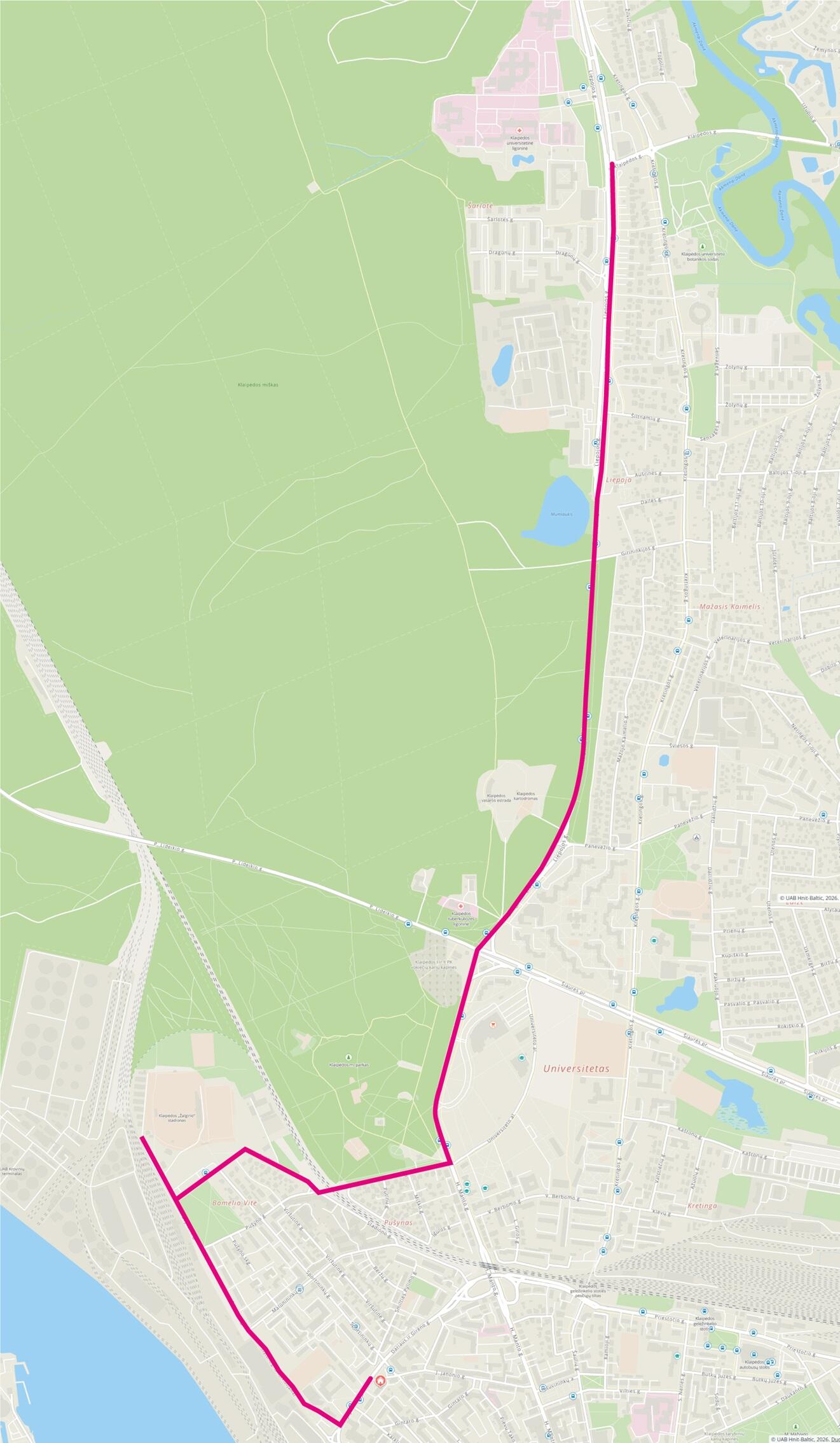 Šiaurinėje miesto dalyje vykdomi vandentiekio rekonstrukcijos darbai, kuriais planuojama nutiesti net apie 7 km naujų tinklų.