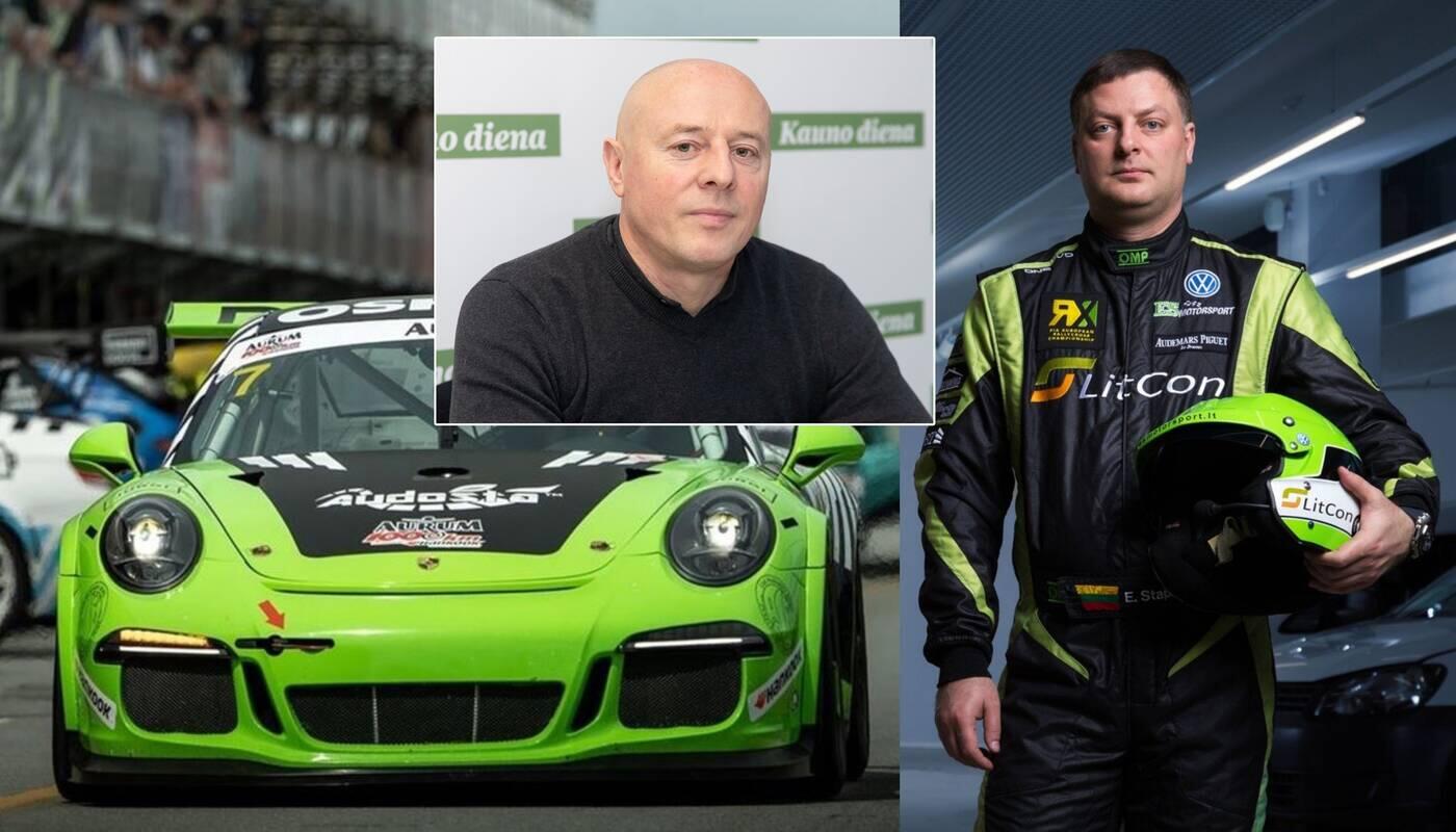 Aplinkybė: „Porsche“ netekęs verslininkas A. Stasiulevičius įsivėlė į sandėrius su E. Staponkumi.