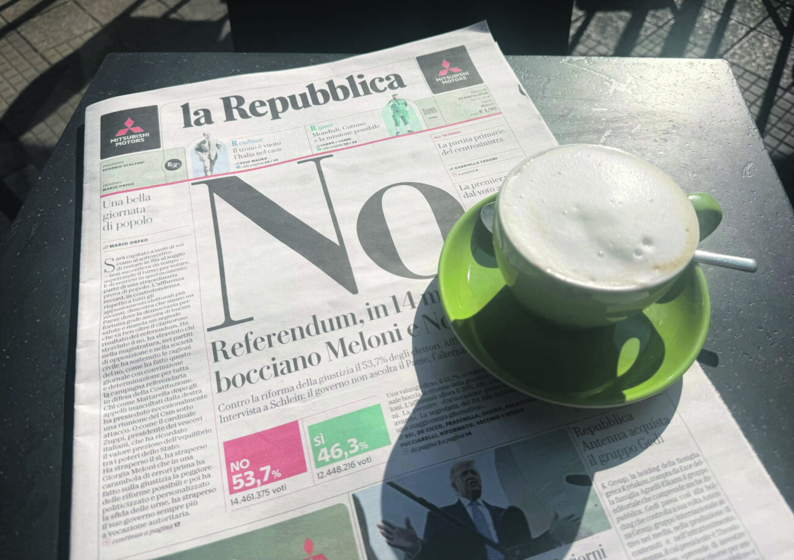 Pasikeitimas: „La Repubblica“ parduota verslo grupei iš Graikijos.