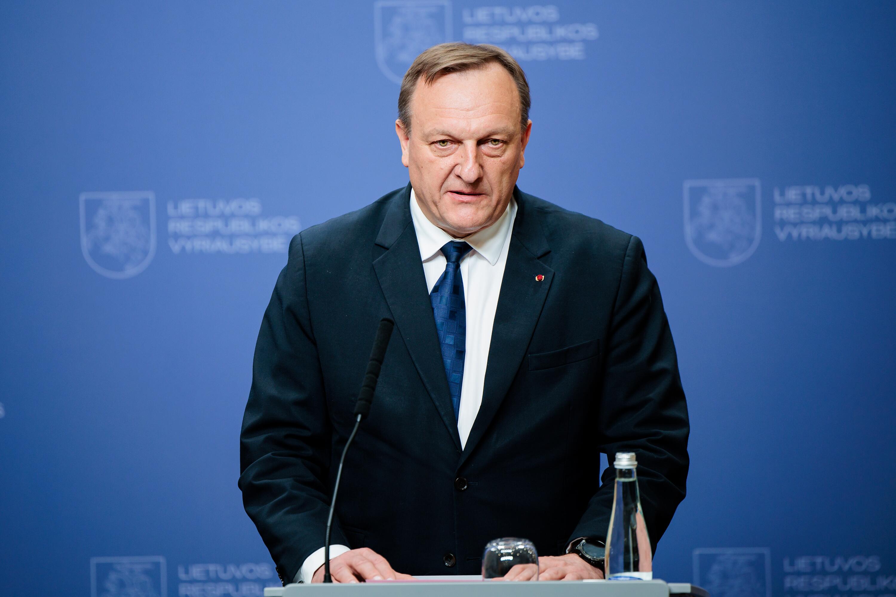 Vidaus reikalų ministras Vladislav Kondratovič